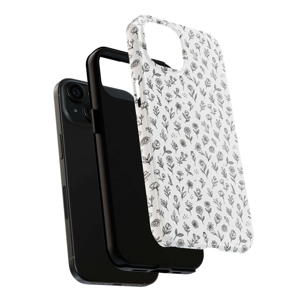 Floral Summer Vibe Phone Case — Tough Protective Floral All‑Over Print