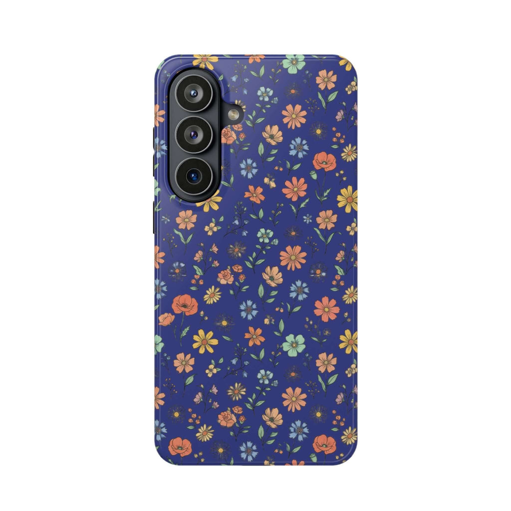 Floral All-Over Seasonal Print Phone Case — Magnetic Impact-Resistant