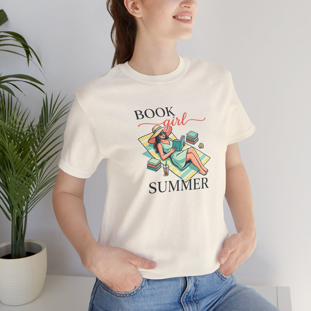 Book Girl Summer Tee | BookTok, bookish reading beach reads