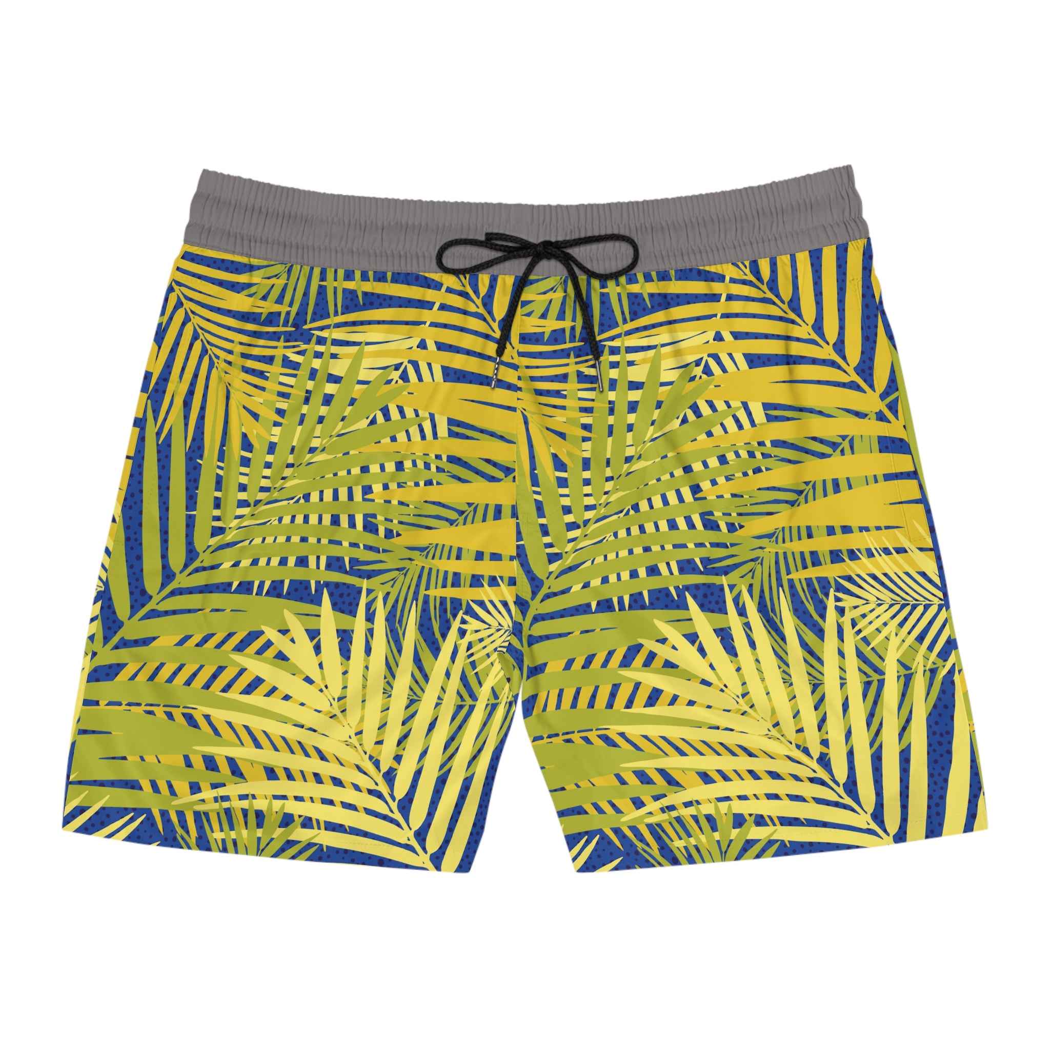 Men's Tropical Swim Shorts — Tropical Vibe Mid-Length Swimshorts
