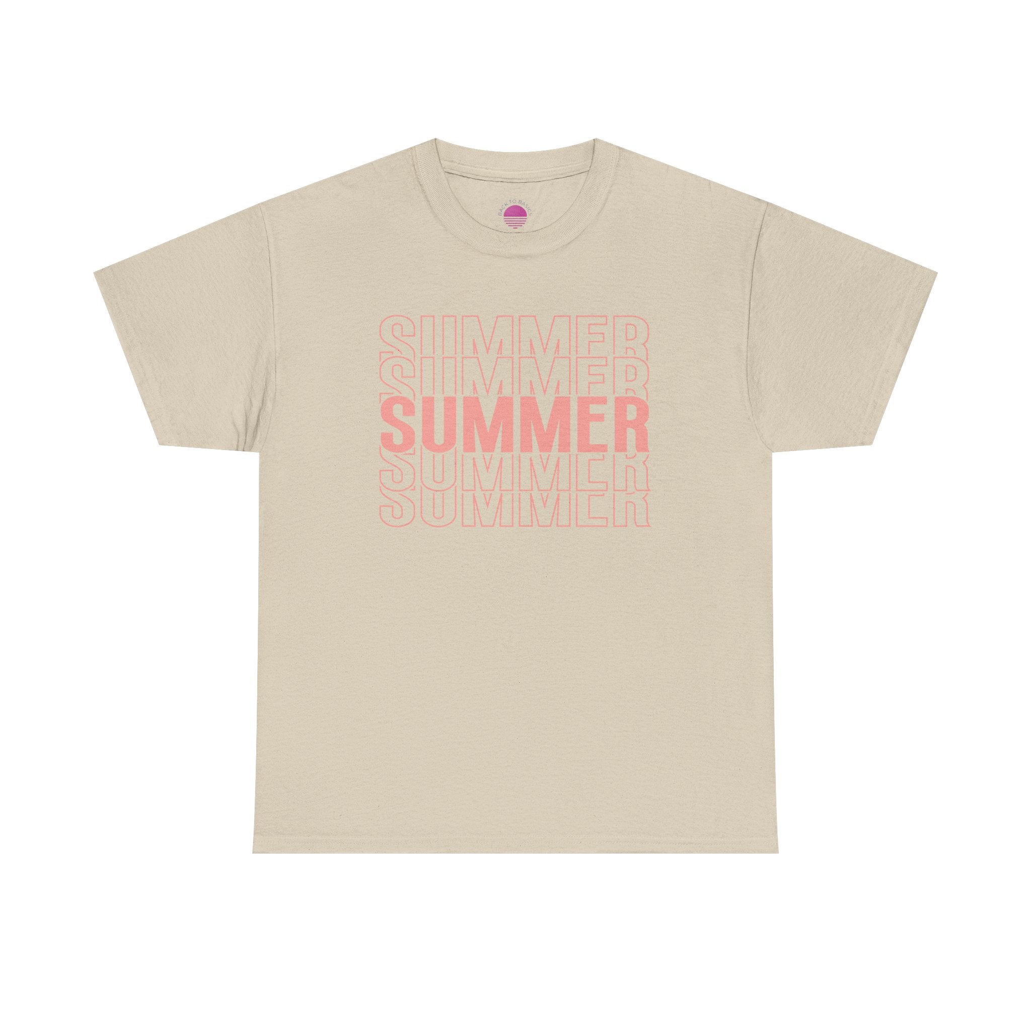 Pink "SUMMER" Graphic Tee — Summer Repeat