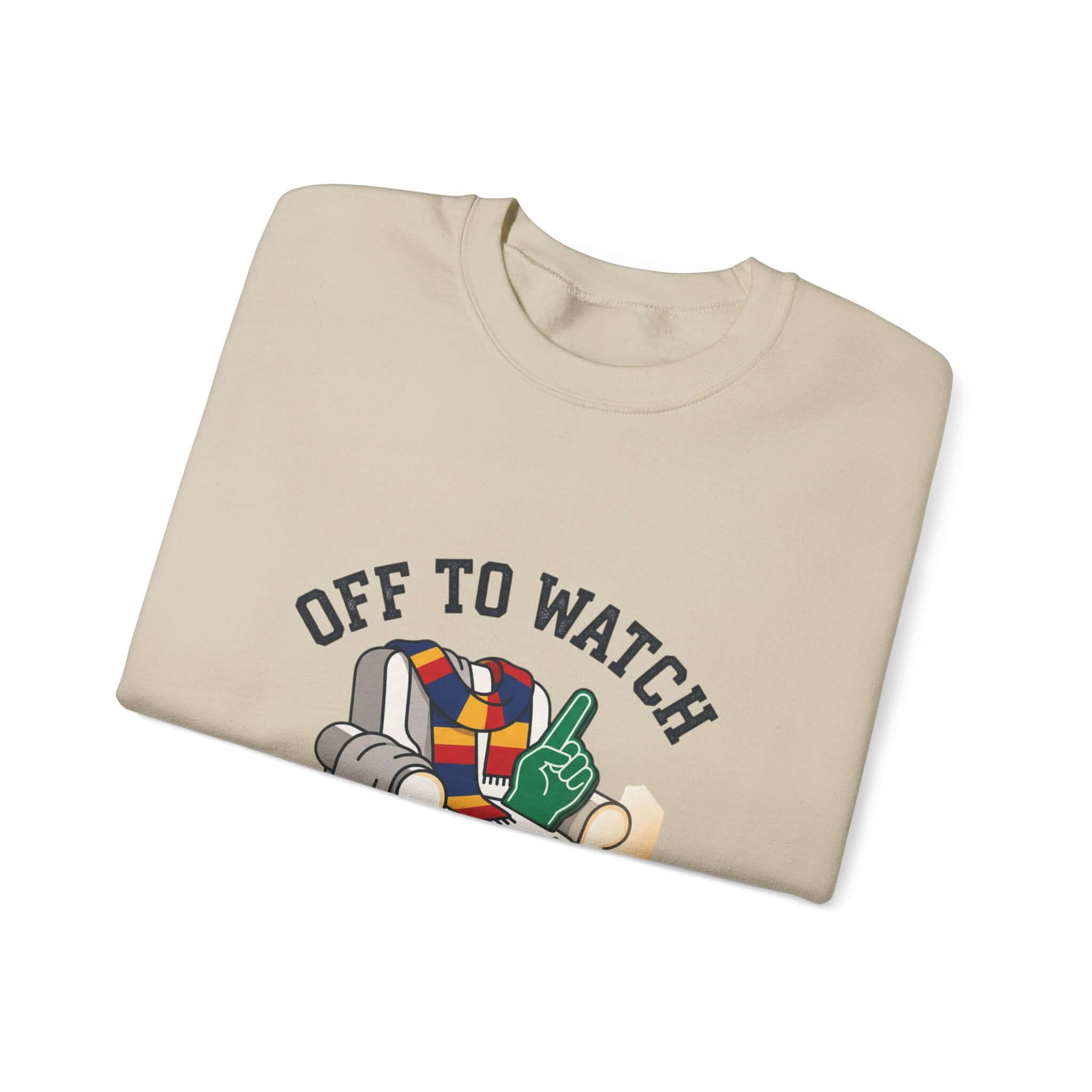 Off to Watch Crewneck Sweatshirt | Soccer Watch Party, Match-Day Outfit