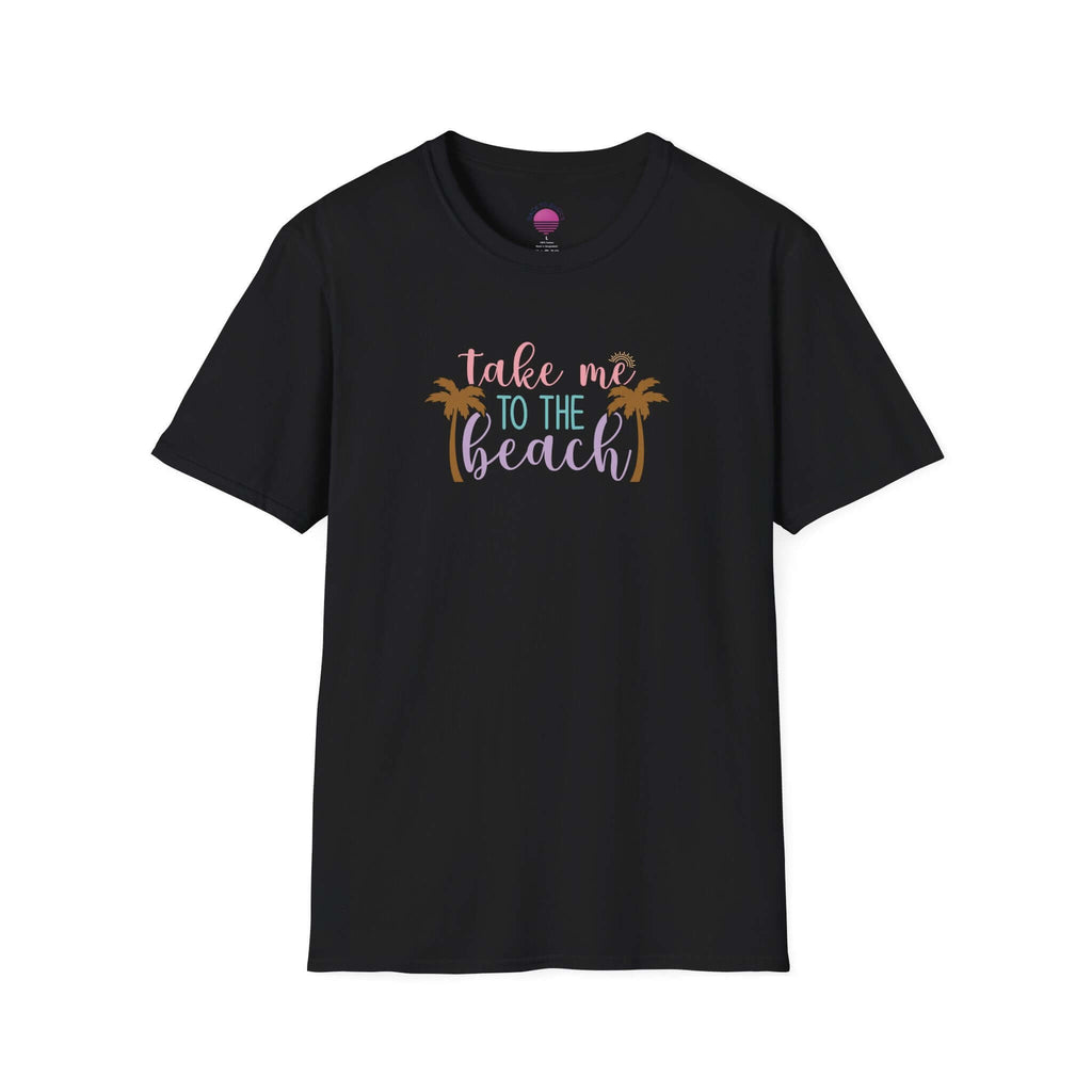 Take Me to the Beach Pastel Palm T-Shirt