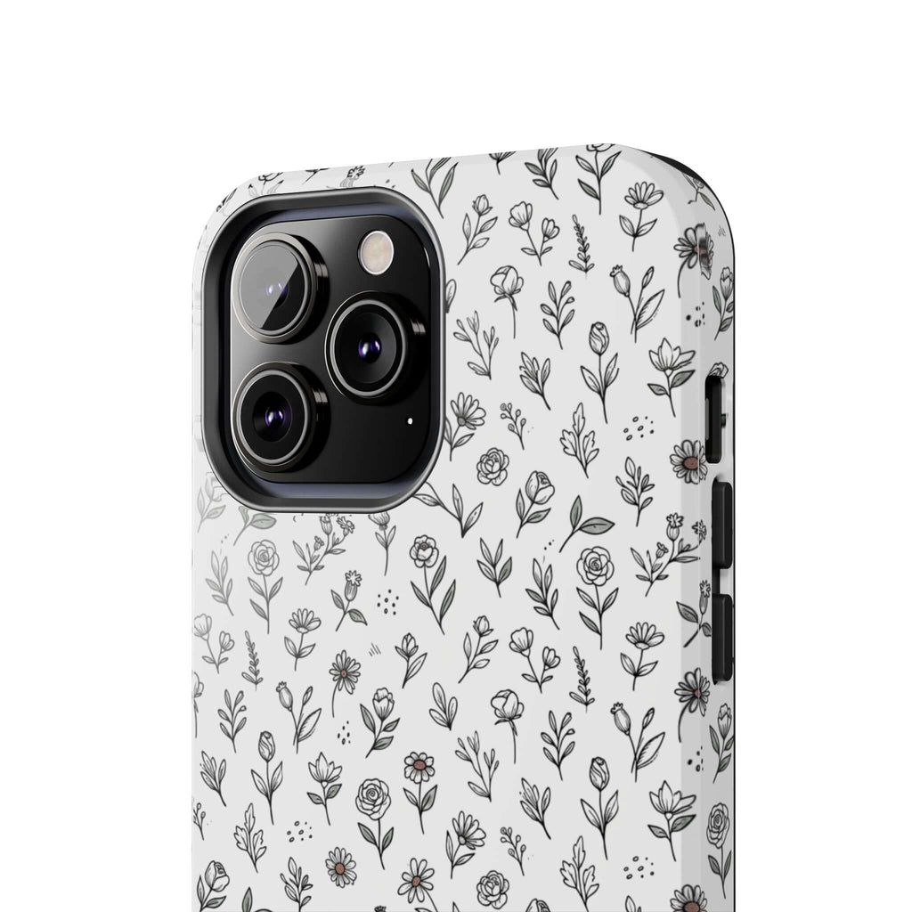 Floral Summer Vibe Phone Case — Tough Protective Floral All‑Over Print