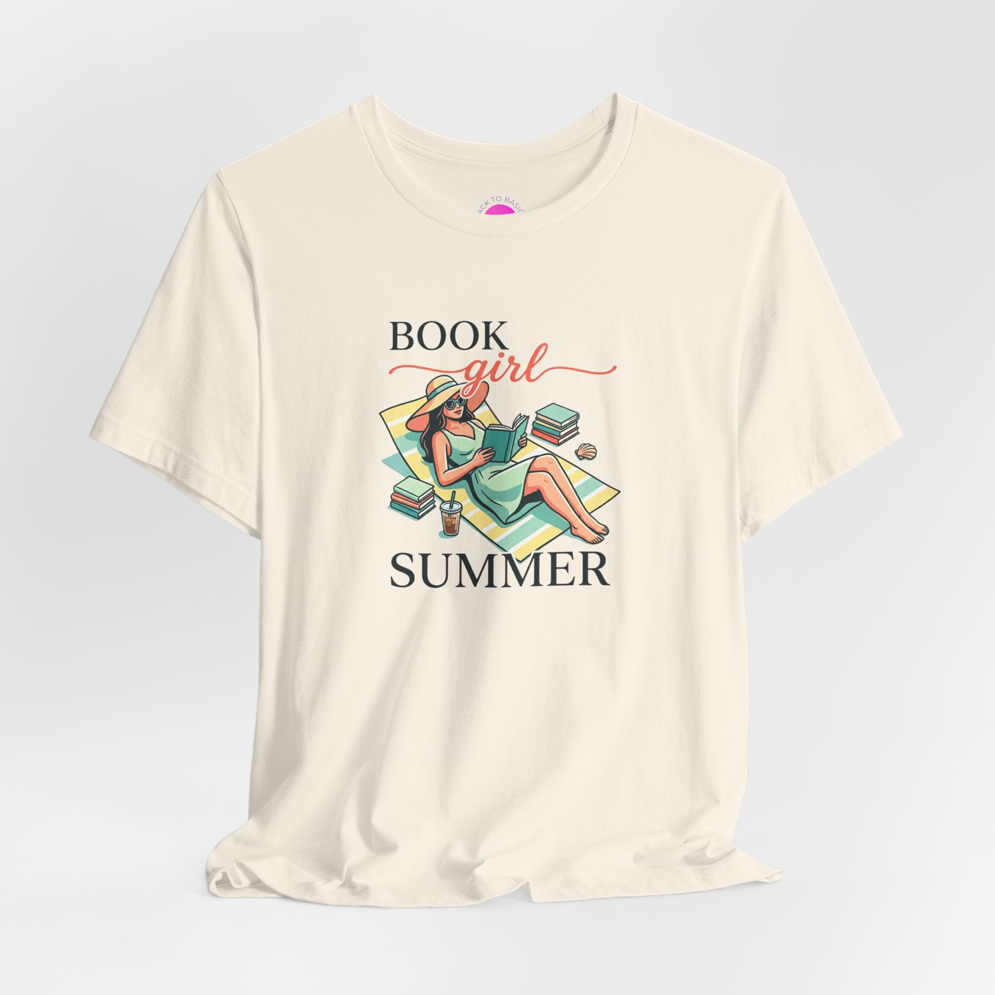 Book Girl Summer Tee | BookTok, bookish reading beach reads