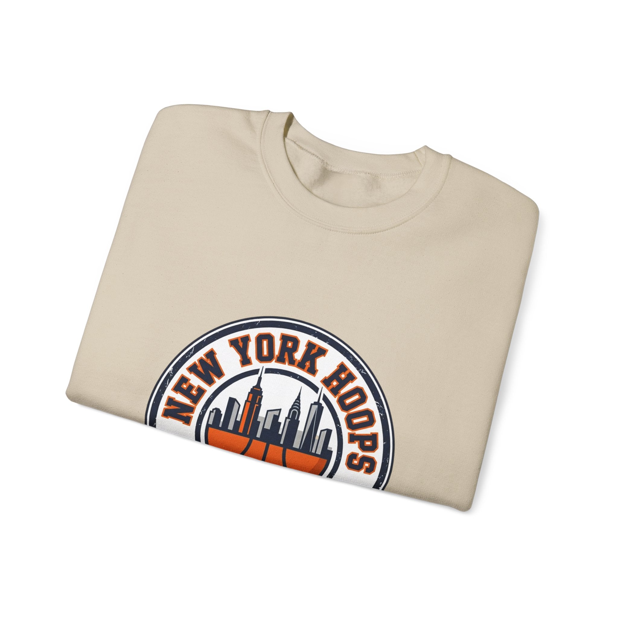 New York Hoops Varsity Crewneck Sweatshirt | city basketball, collegiate