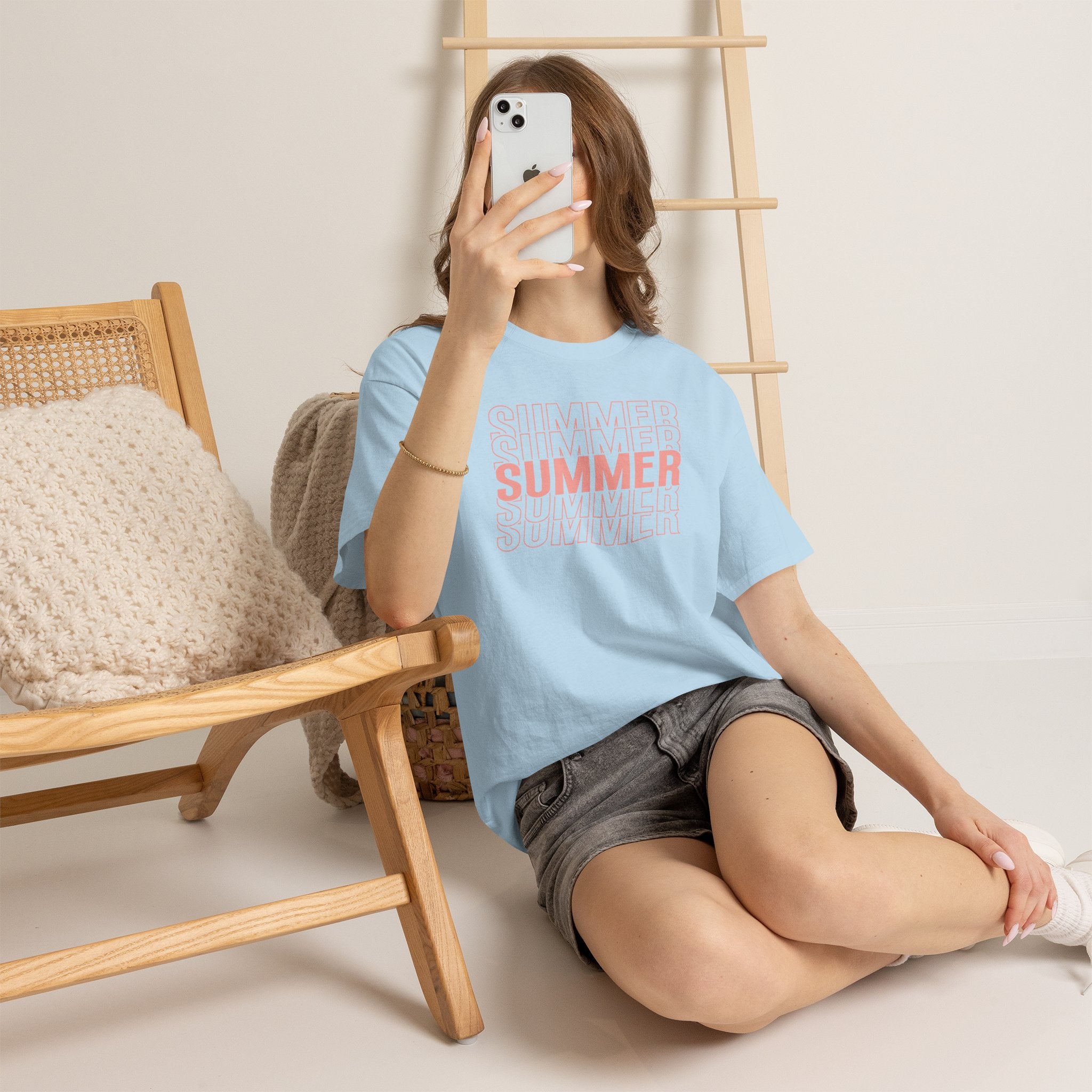 Pink "SUMMER" Graphic Tee — Summer Repeat