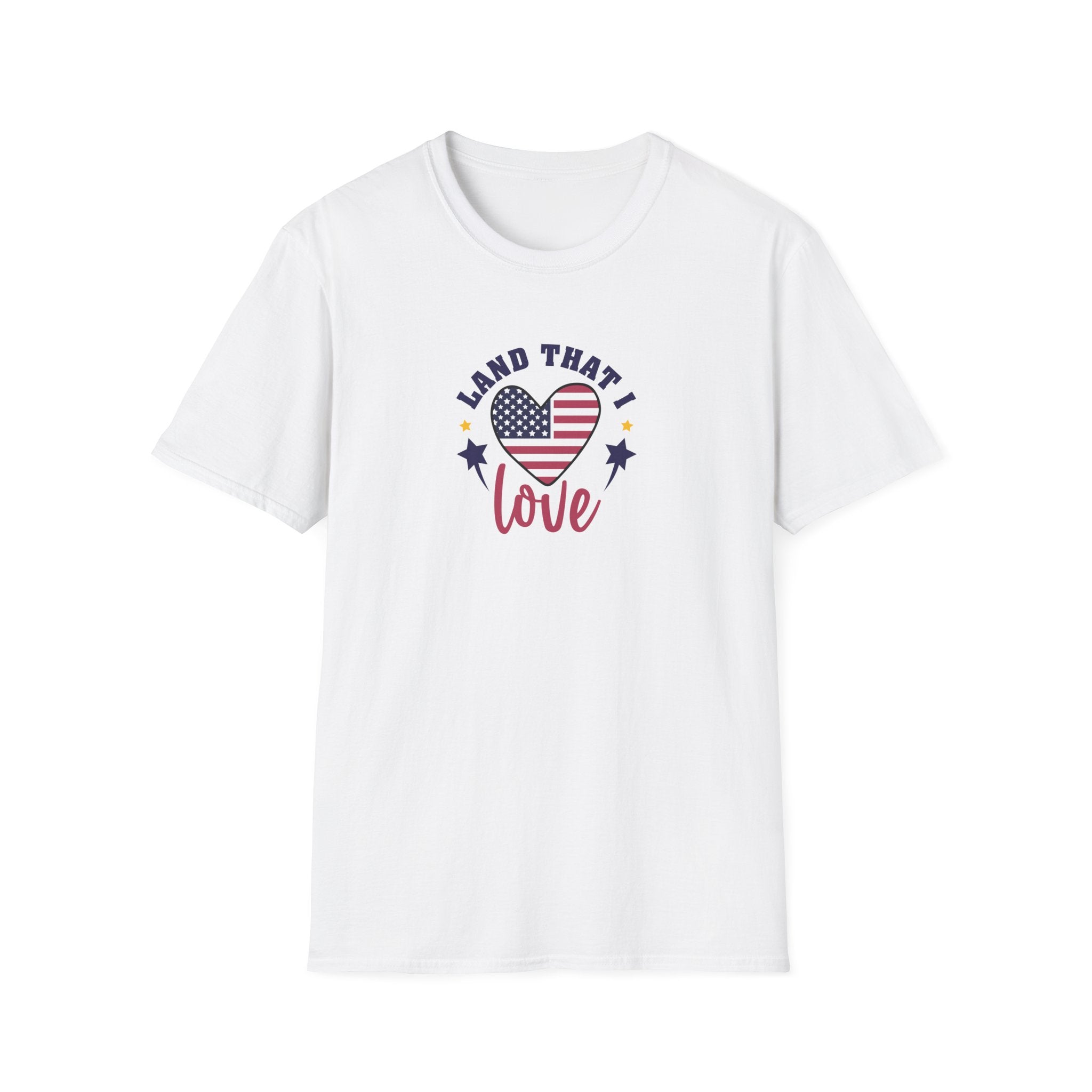 Land That I Love Patriotic T-Shirt — American Flag Tribute Tee