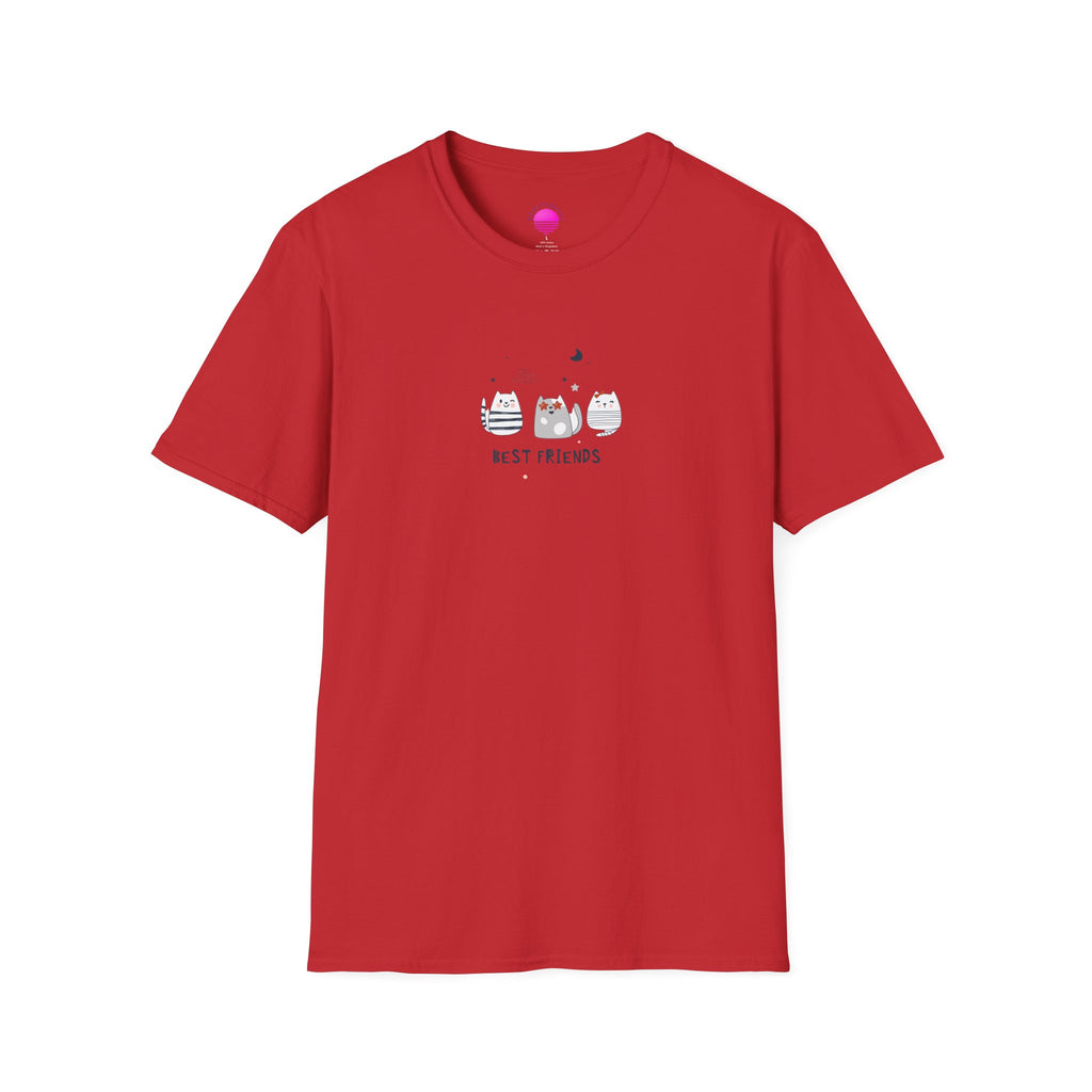 Cat Best Friends T-Shirt — Matching Cat Lover Tee