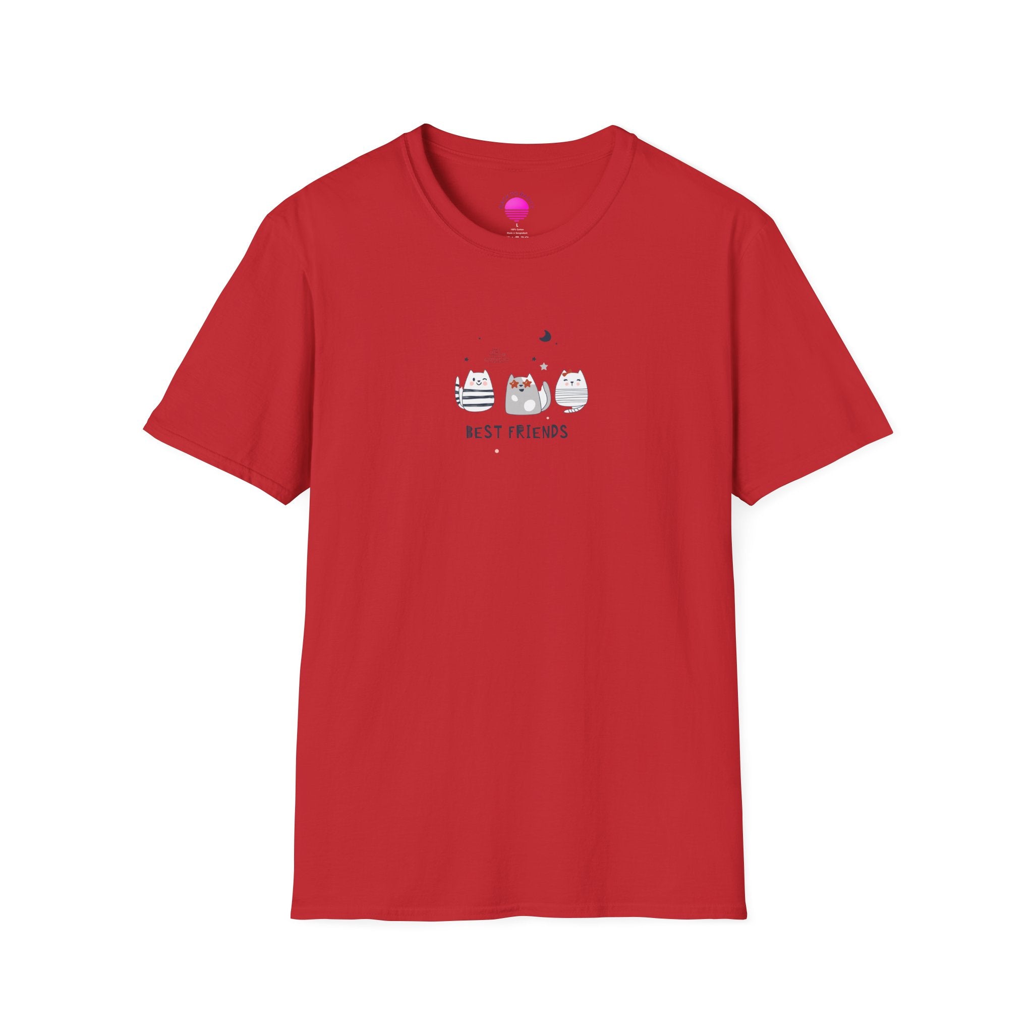Cat Best Friends T-Shirt — Matching Cat Lover Tee