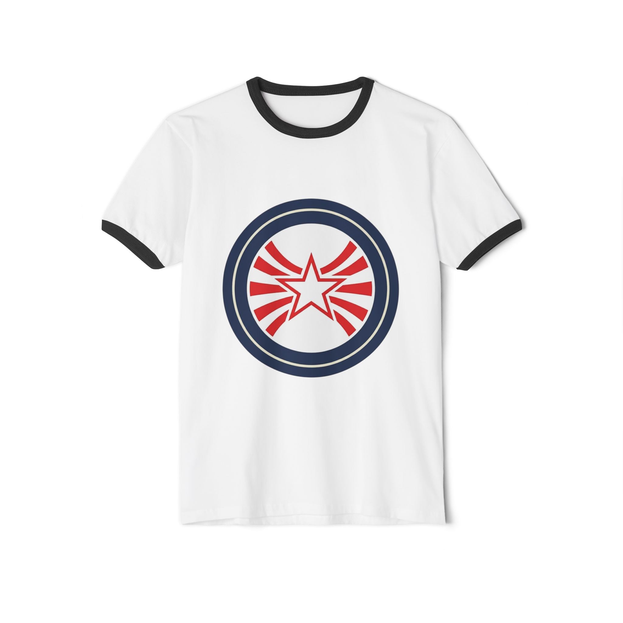 Retro Starburst Ringer T-Shirt