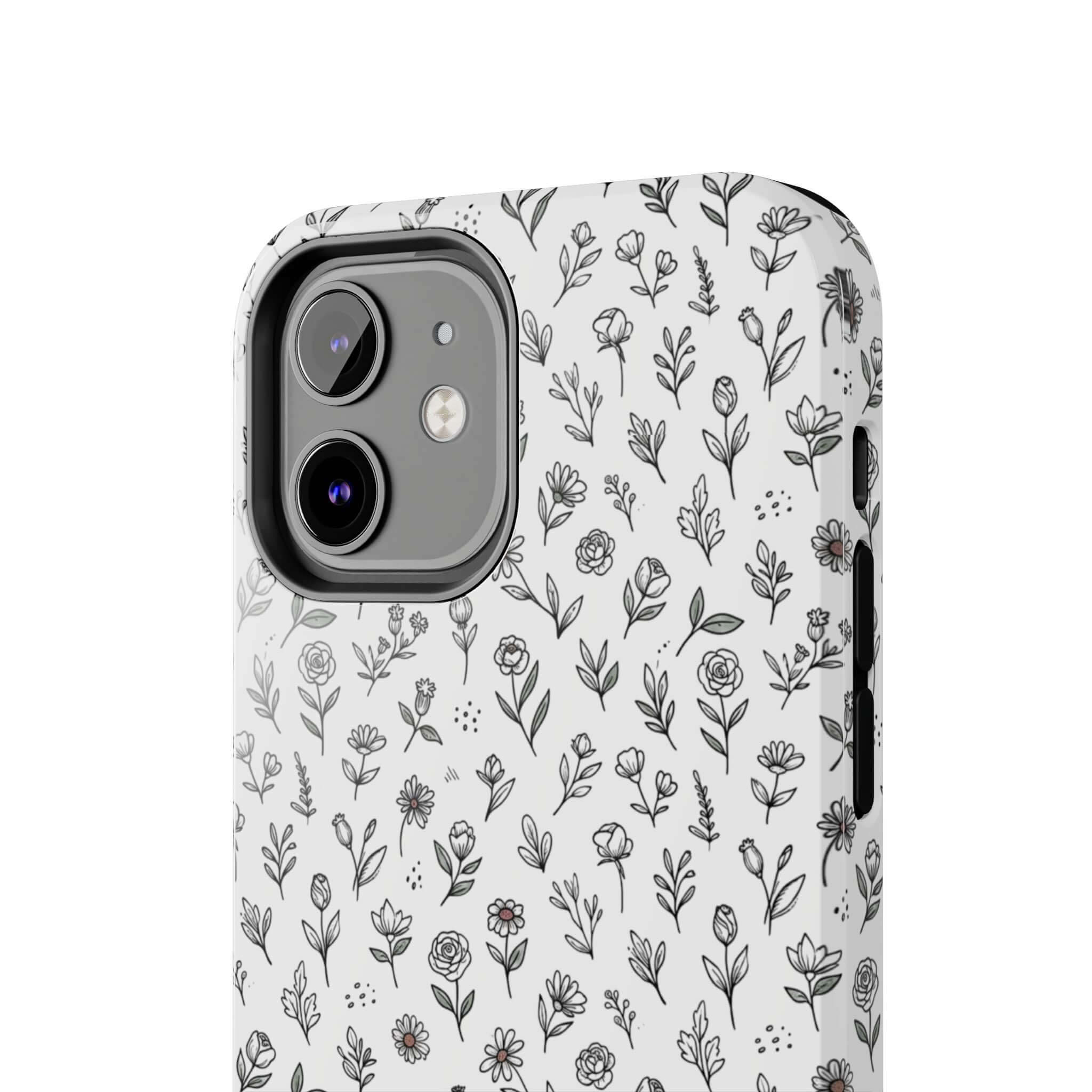 Floral Summer Vibe Phone Case — Tough Protective Floral All‑Over Print