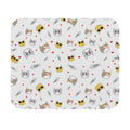 Cat-themed mouse pad featuring cute cats and playful designs in vibrant colors, perfect for animal lovers.