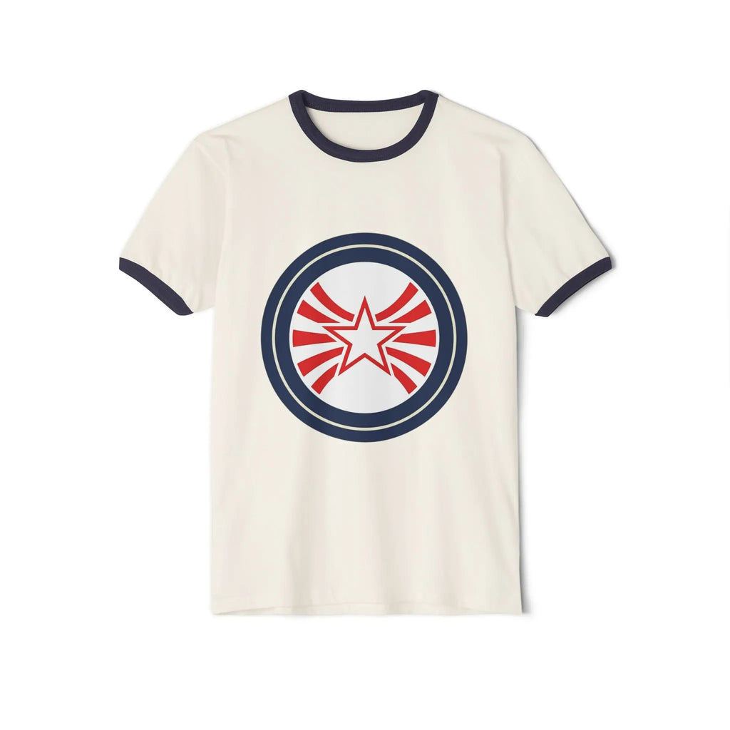 Retro Starburst Ringer T-Shirt