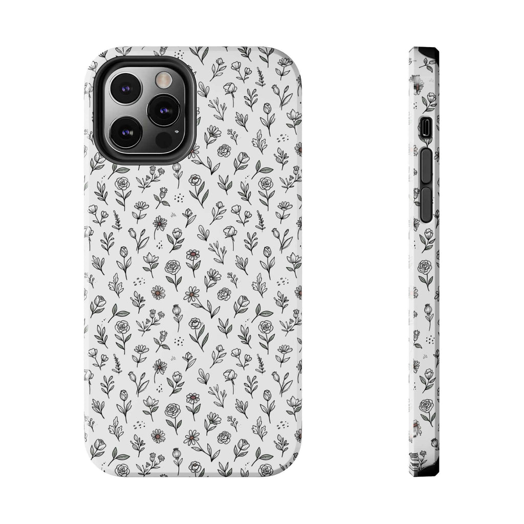 Floral Summer Vibe Phone Case — Tough Protective Floral All‑Over Print