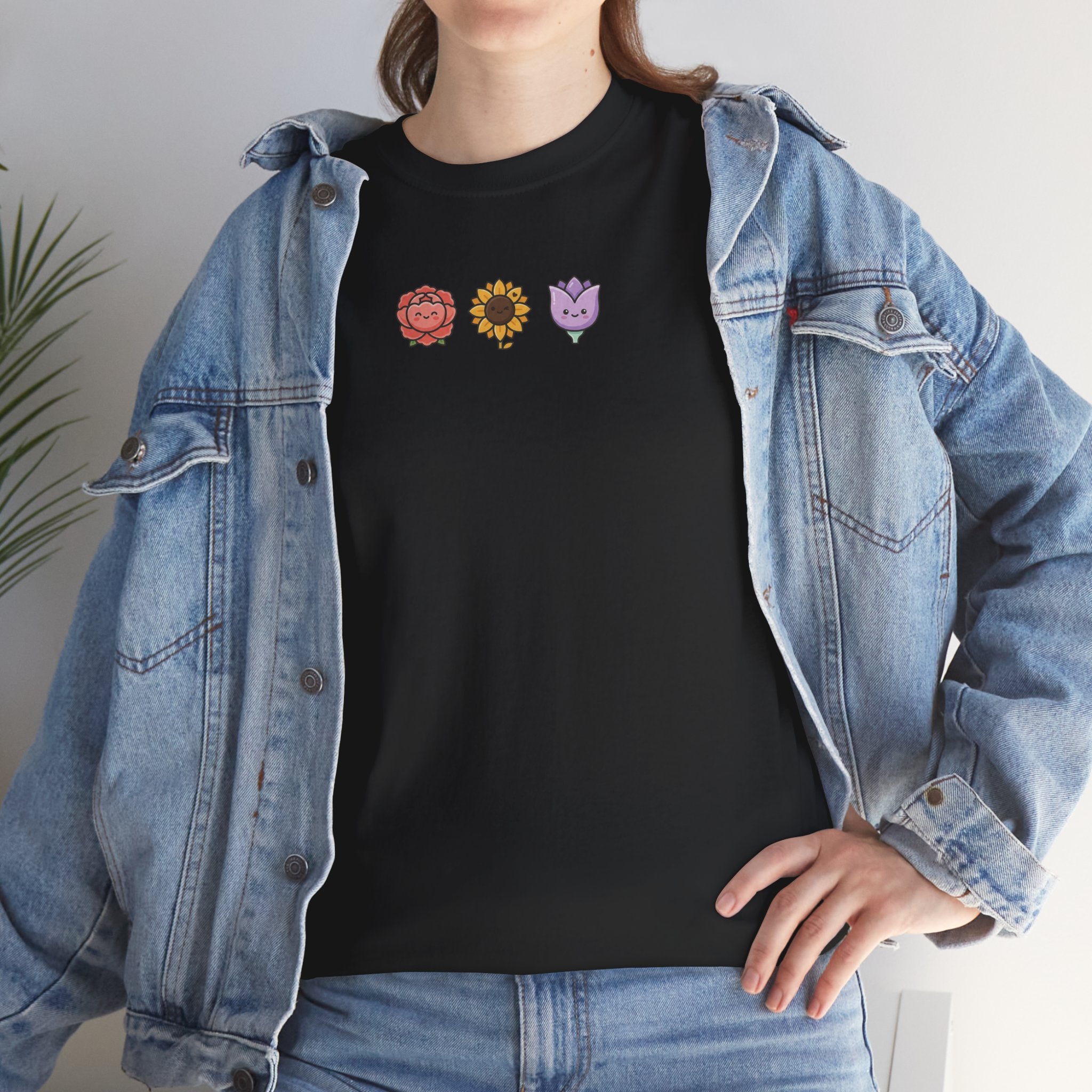 Back to School Flower Tee — Floral Teacher & Student Welcome Shirt