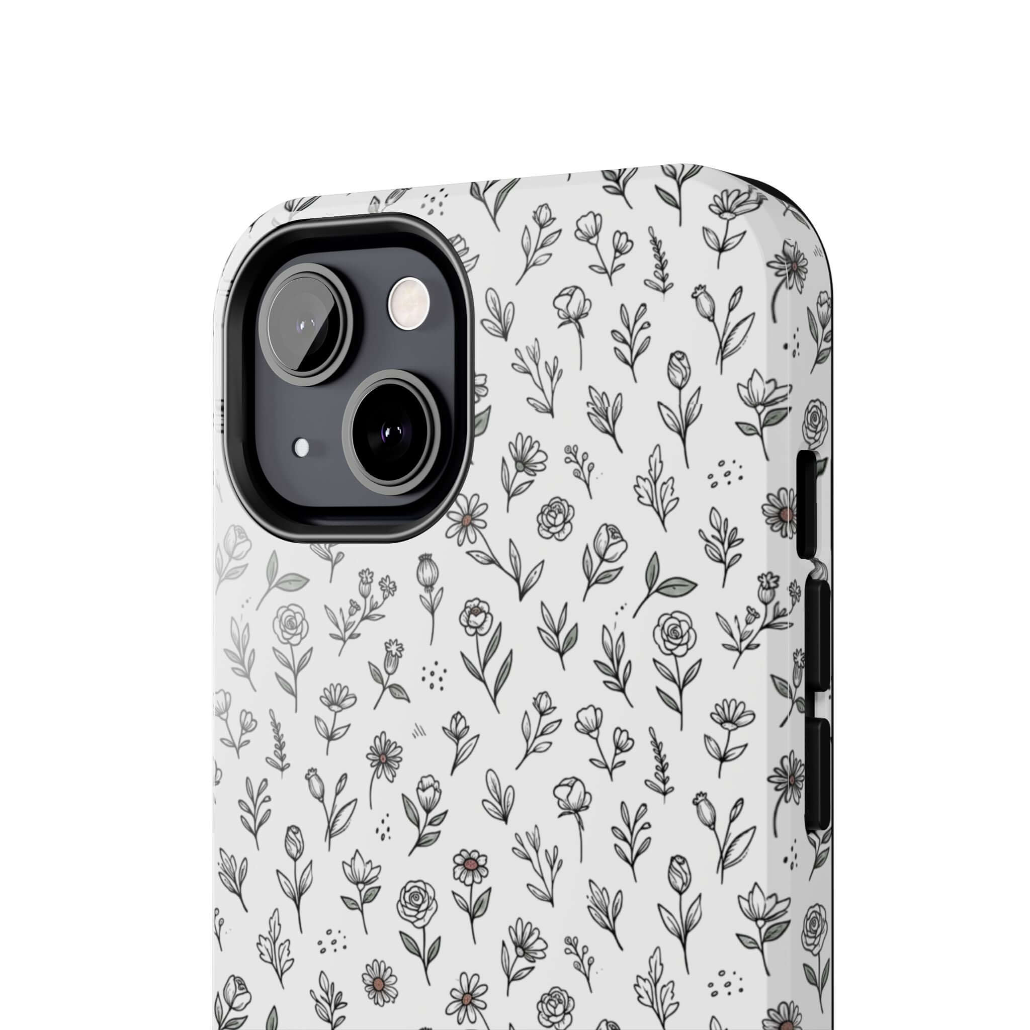 Floral Summer Vibe Phone Case — Tough Protective Floral All‑Over Print