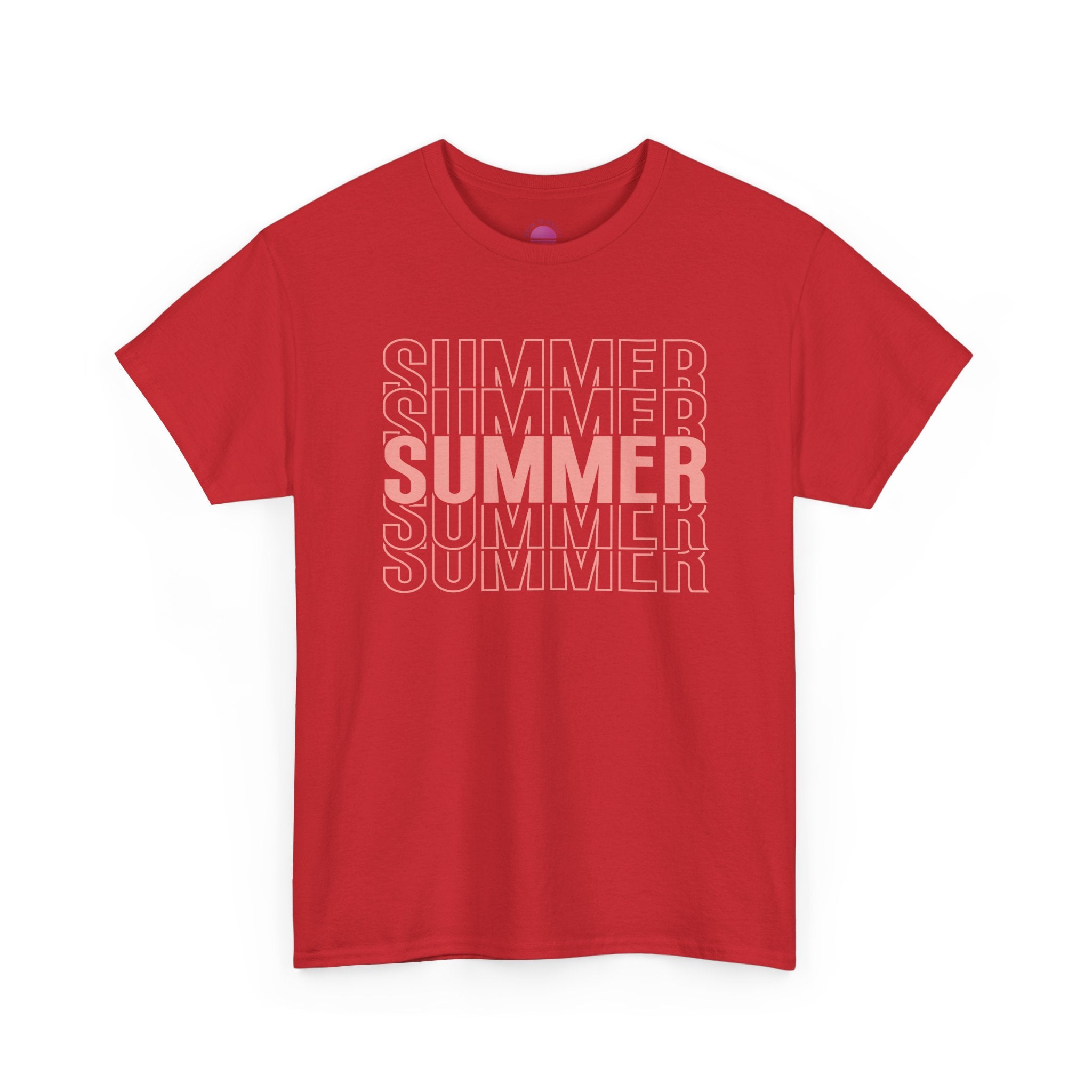 Pink "SUMMER" Graphic Tee — Summer Repeat