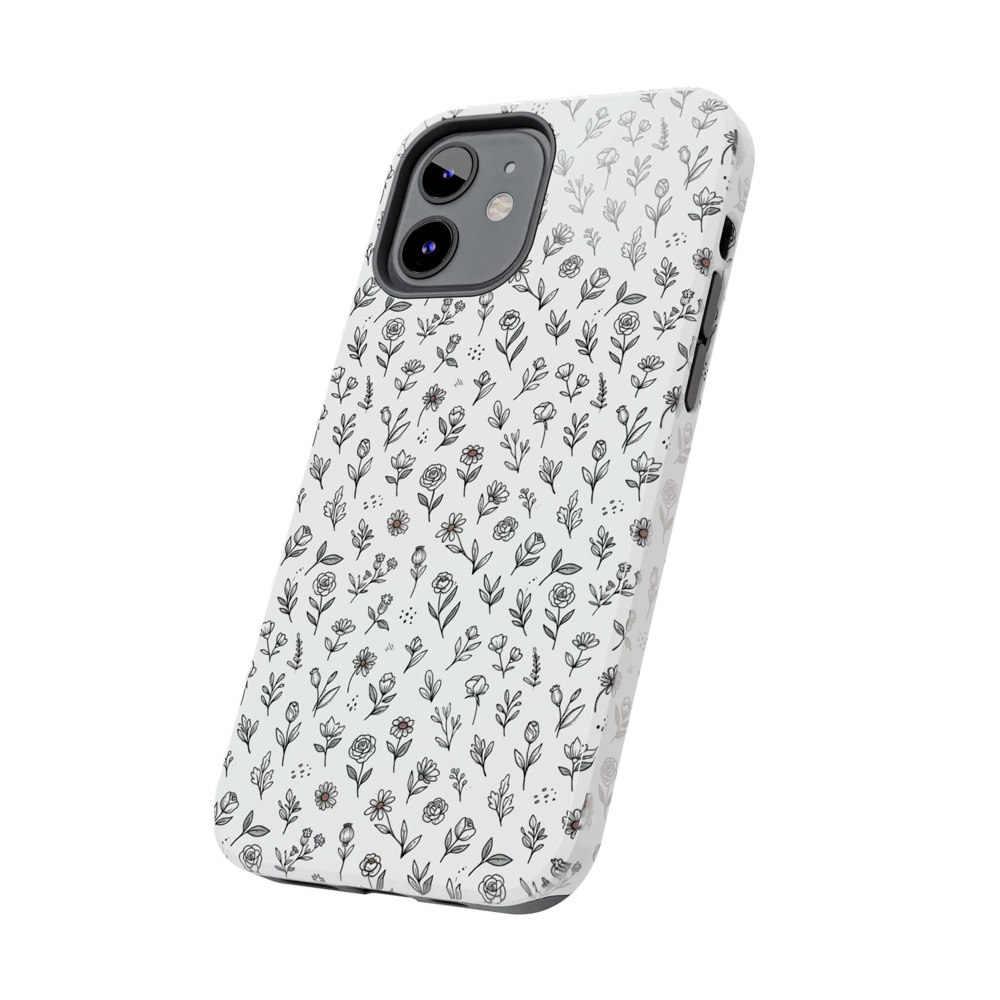 Floral Summer Vibe Phone Case — Tough Protective Floral All‑Over Print