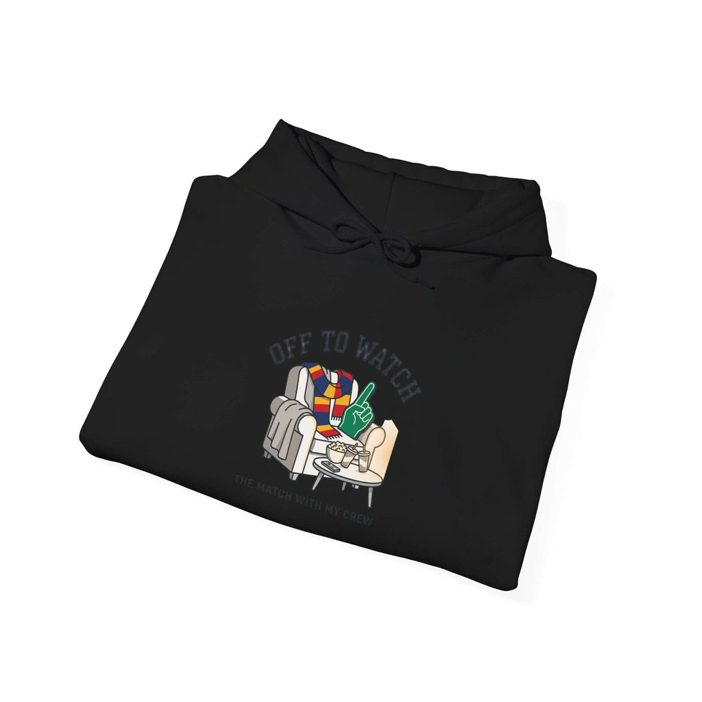 Off to Watch Soccer Hoodie | soccer watch party, cozy hoodie