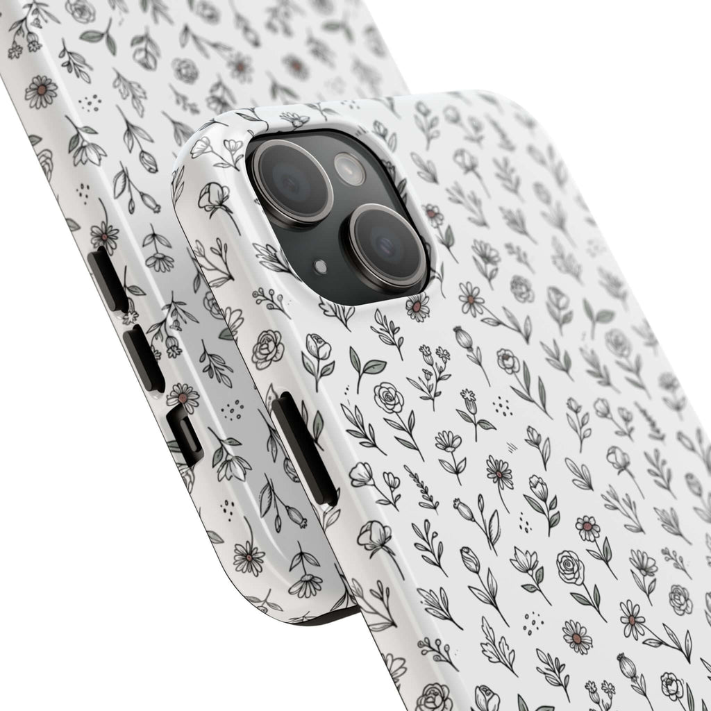 Floral Summer Vibe Phone Case — Tough Protective Floral All‑Over Print