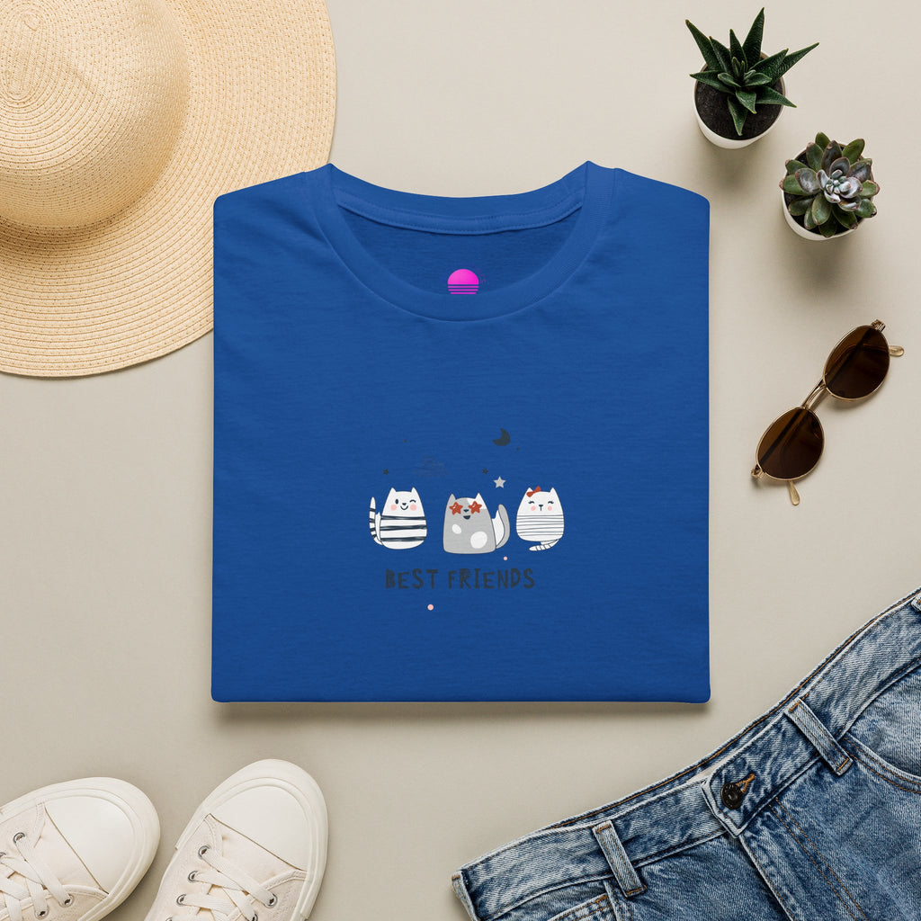 Cat Best Friends T-Shirt — Matching Cat Lover Tee