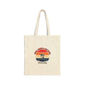 Vintage Beach Sunset Fourth of July Tote | Americana, red white blue
