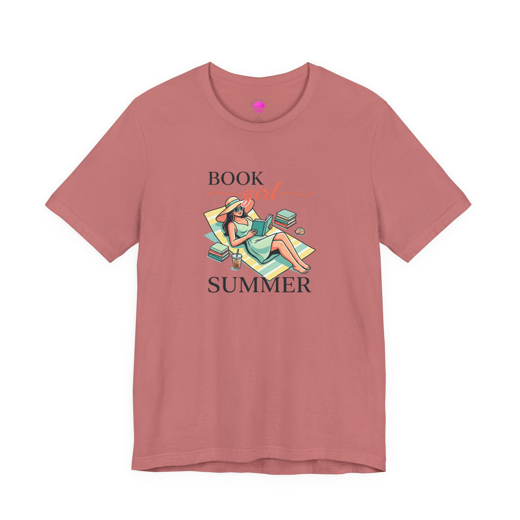 Book Girl Summer Tee | BookTok, bookish reading beach reads