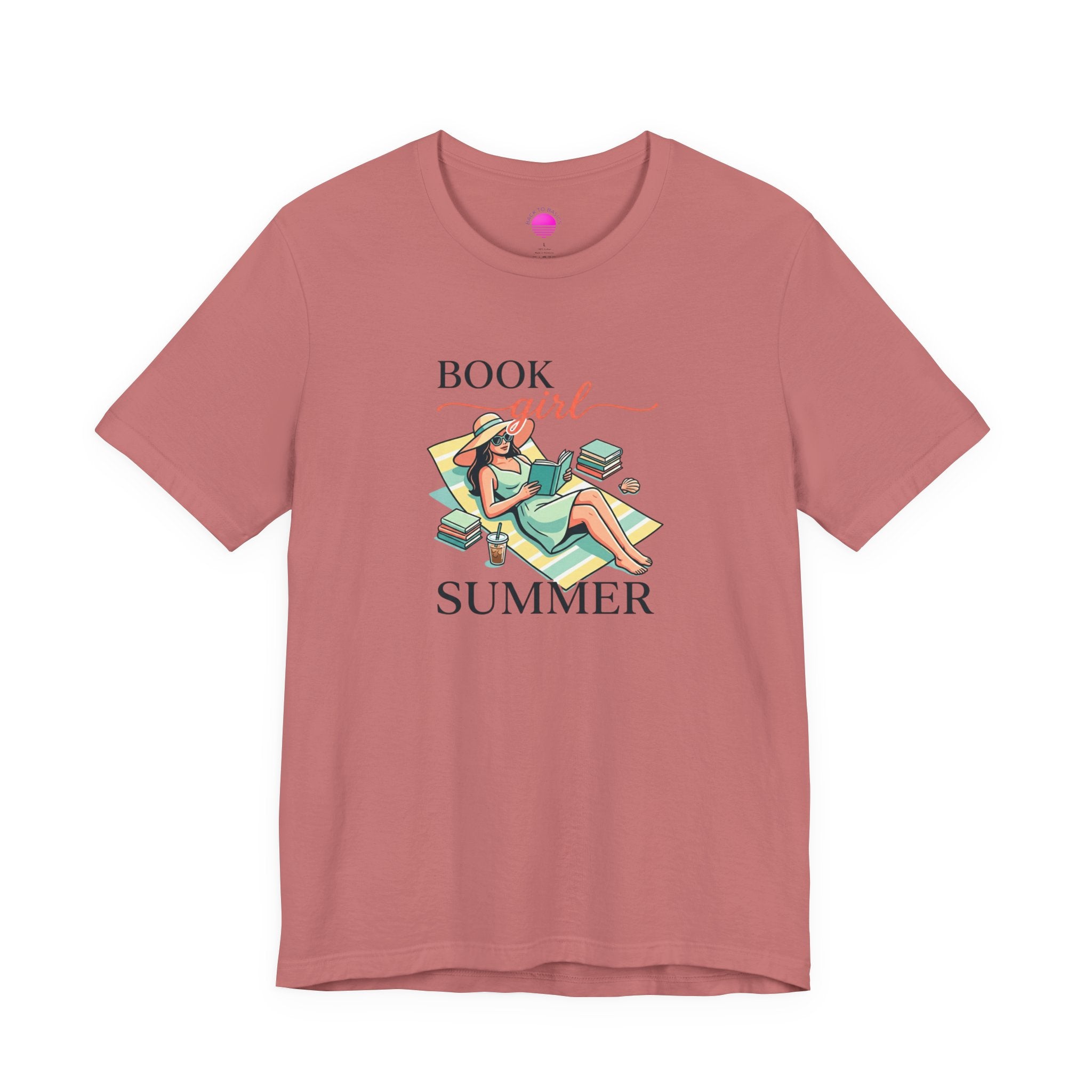 Book Girl Summer Tee | BookTok, bookish reading beach reads