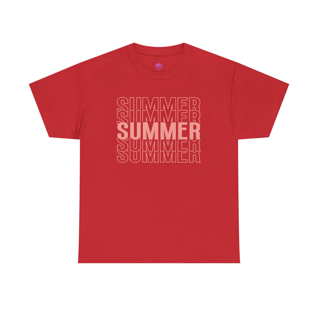Pink "SUMMER" Graphic Tee — Summer Repeat