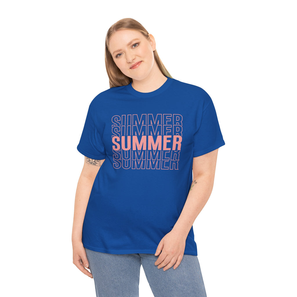 Pink "SUMMER" Graphic Tee — Summer Repeat