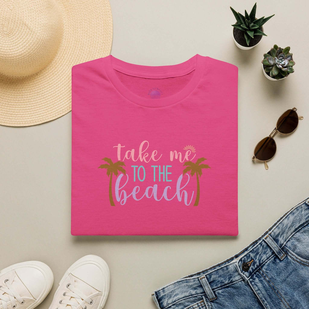 Take Me to the Beach Pastel Palm T-Shirt