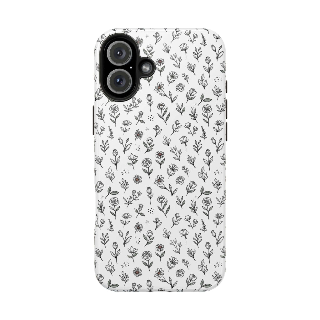 Floral Summer Vibe Phone Case — Tough Protective Floral All‑Over Print