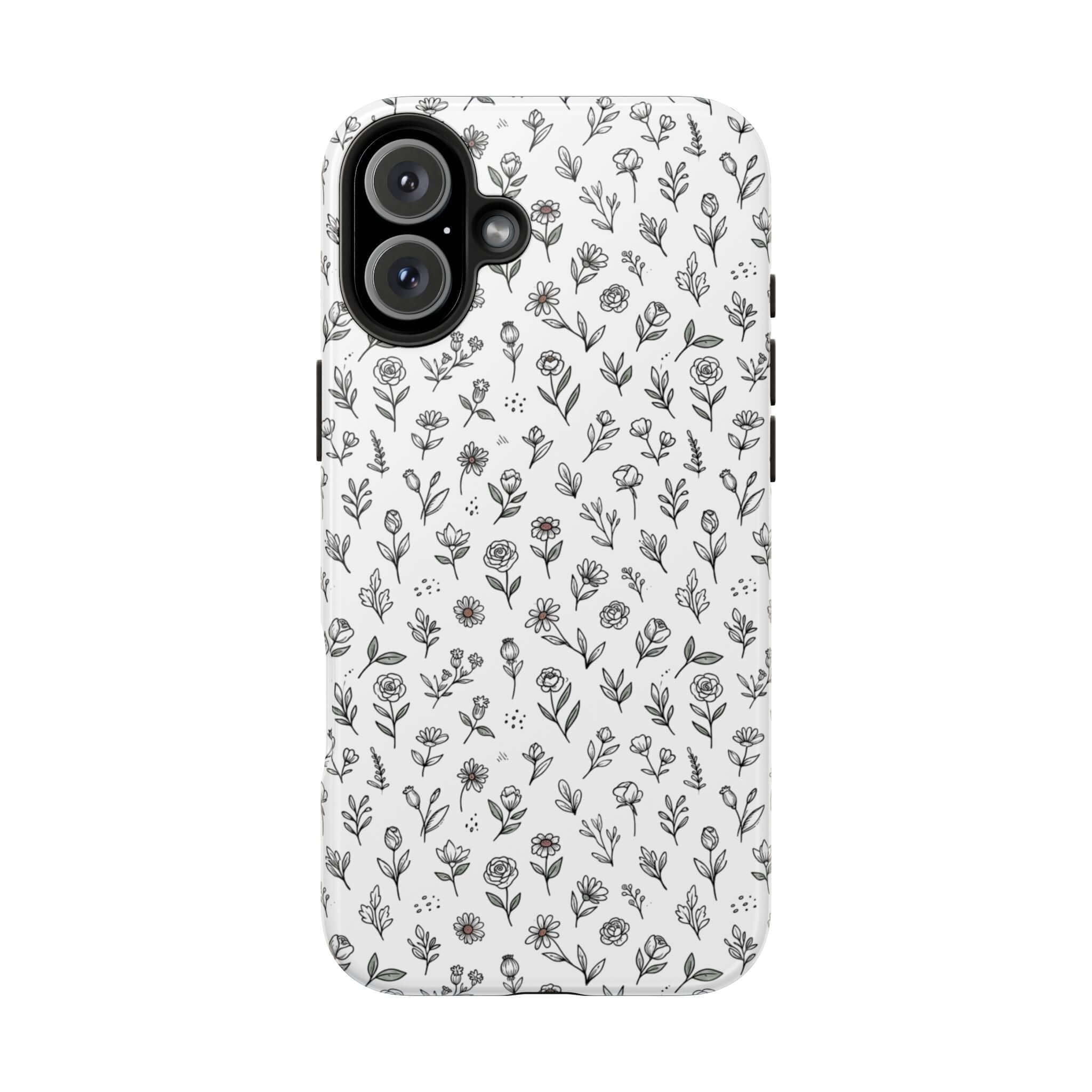 Floral Summer Vibe Phone Case — Tough Protective Floral All‑Over Print