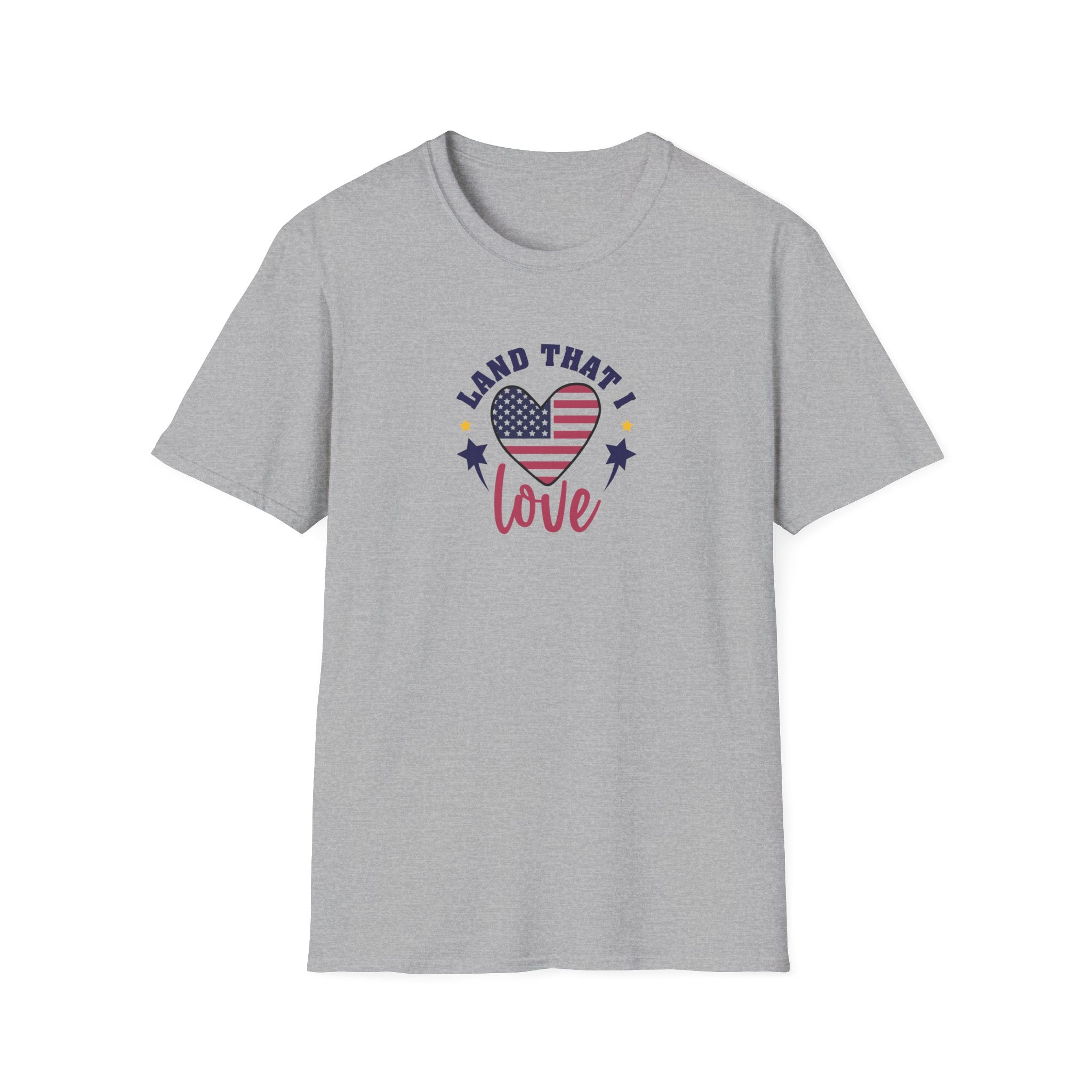 Land That I Love Patriotic T-Shirt — American Flag Tribute Tee