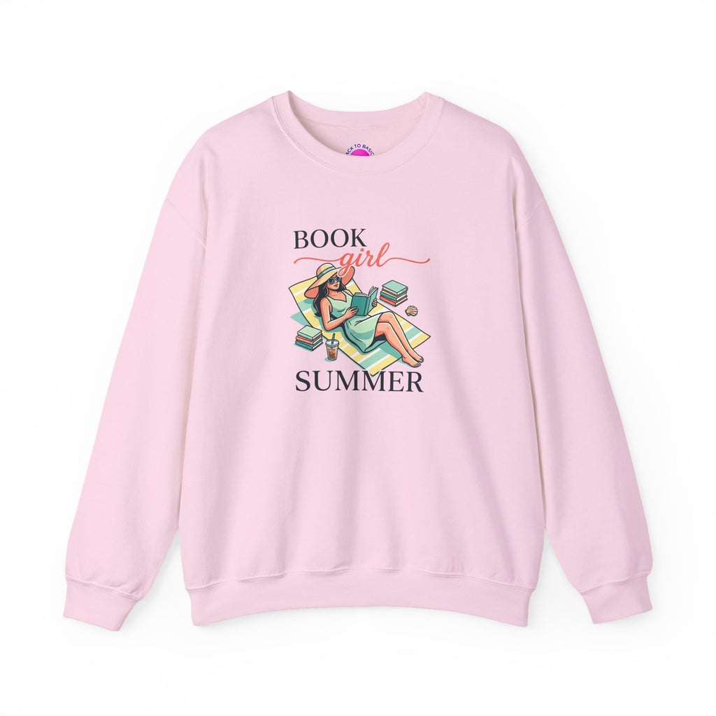 Book Girl Summer Sweatshirt | BookTok, bookish summer aesthetic