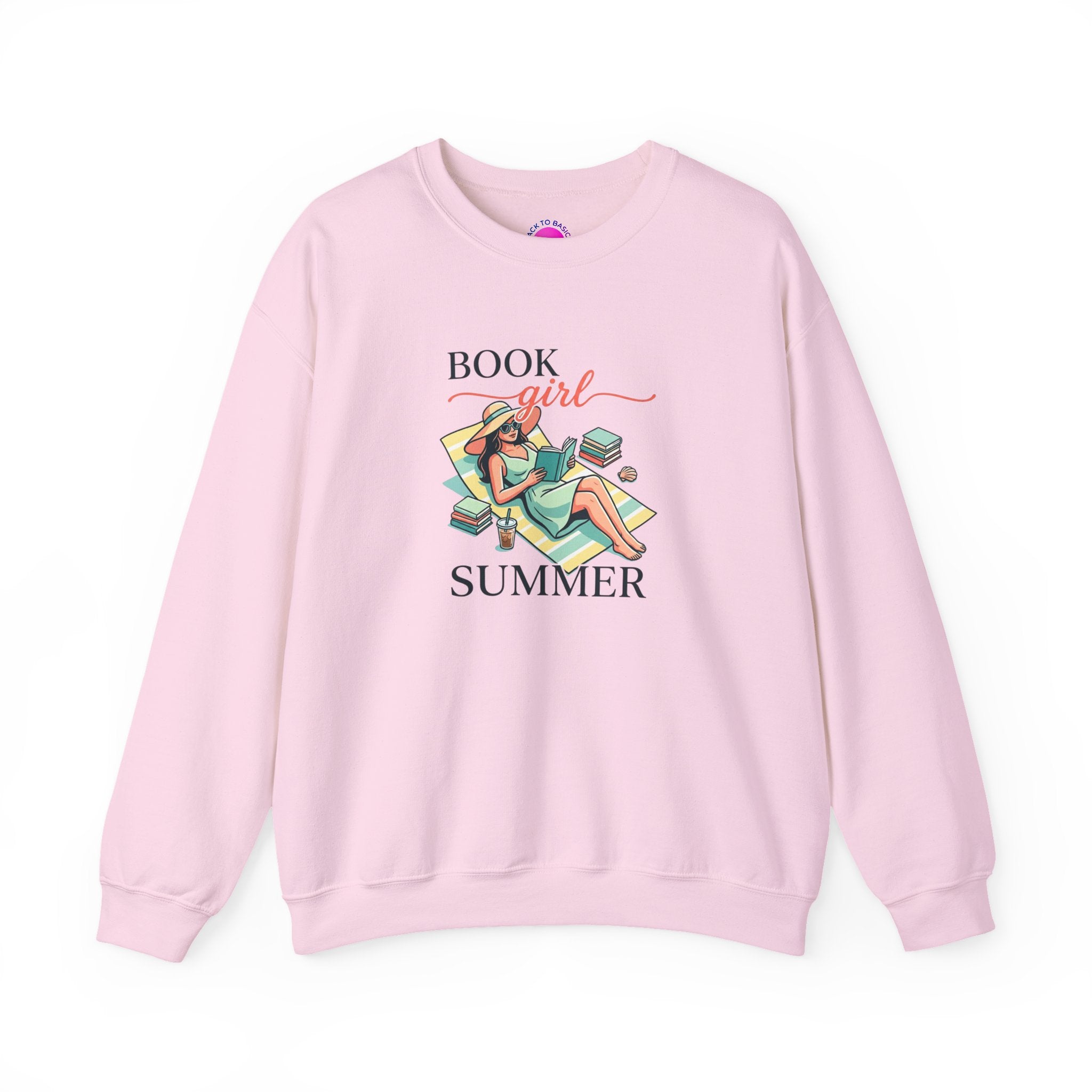 Book Girl Summer Sweatshirt | BookTok, bookish summer aesthetic