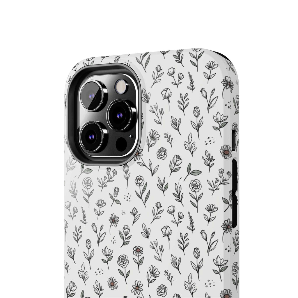 Floral Summer Vibe Phone Case — Tough Protective Floral All‑Over Print