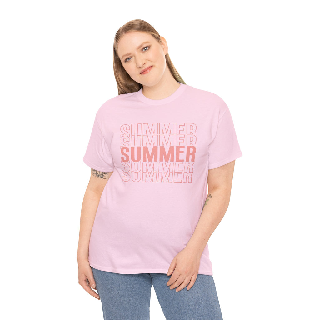 Pink "SUMMER" Graphic Tee — Summer Repeat