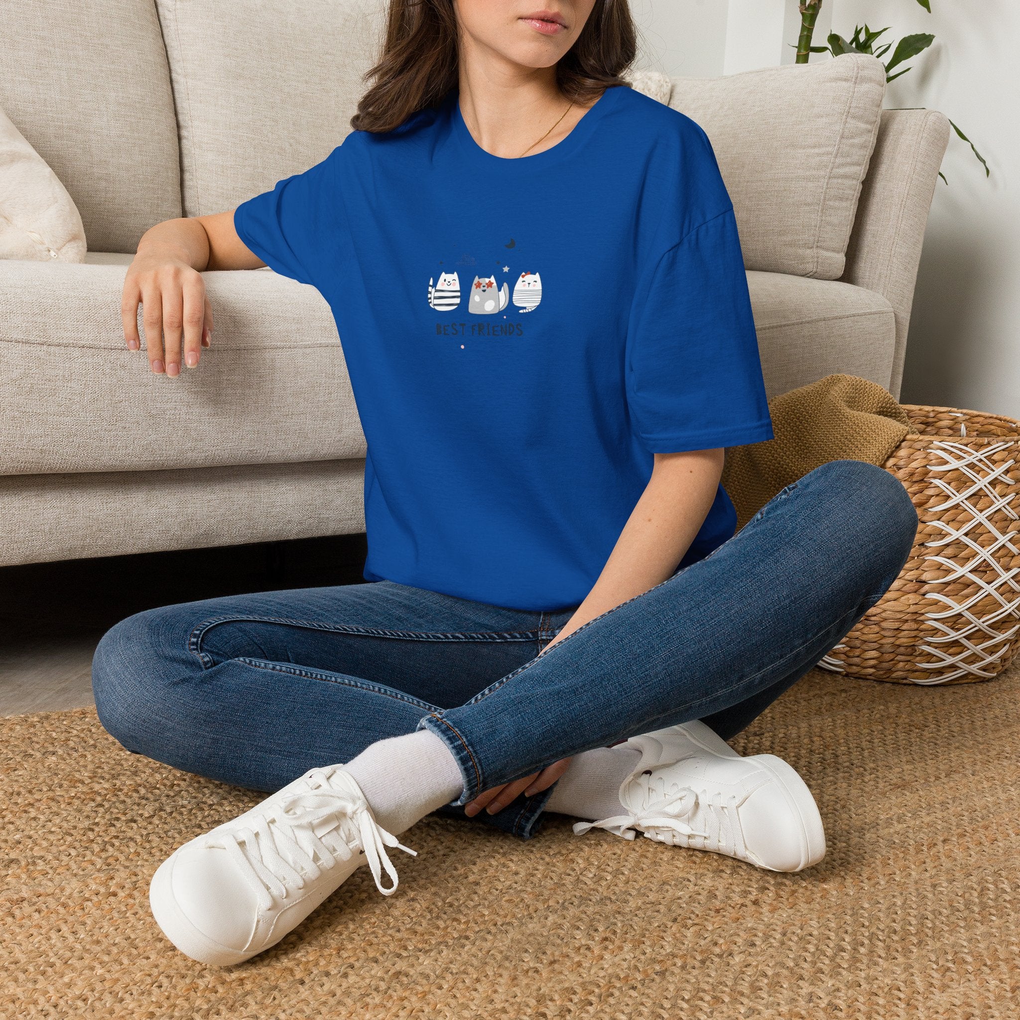 Cat Best Friends T-Shirt — Matching Cat Lover Tee