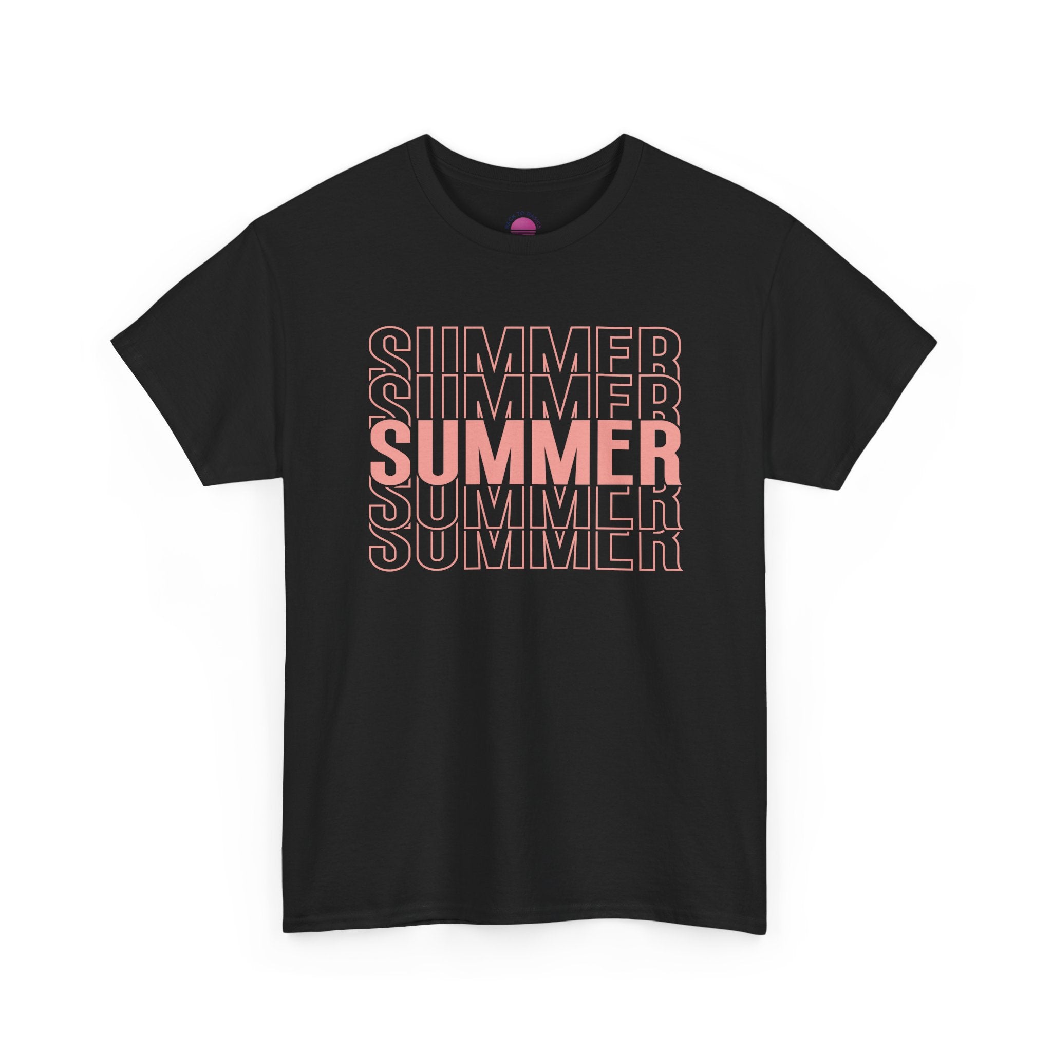 Pink "SUMMER" Graphic Tee — Summer Repeat