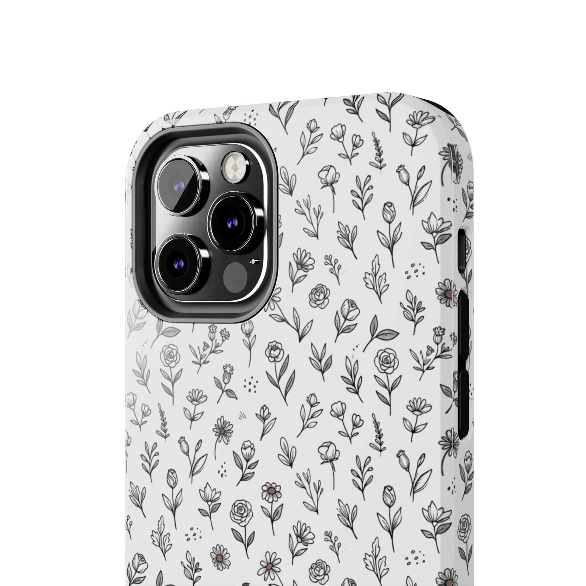 Floral Summer Vibe Phone Case — Tough Protective Floral All‑Over Print