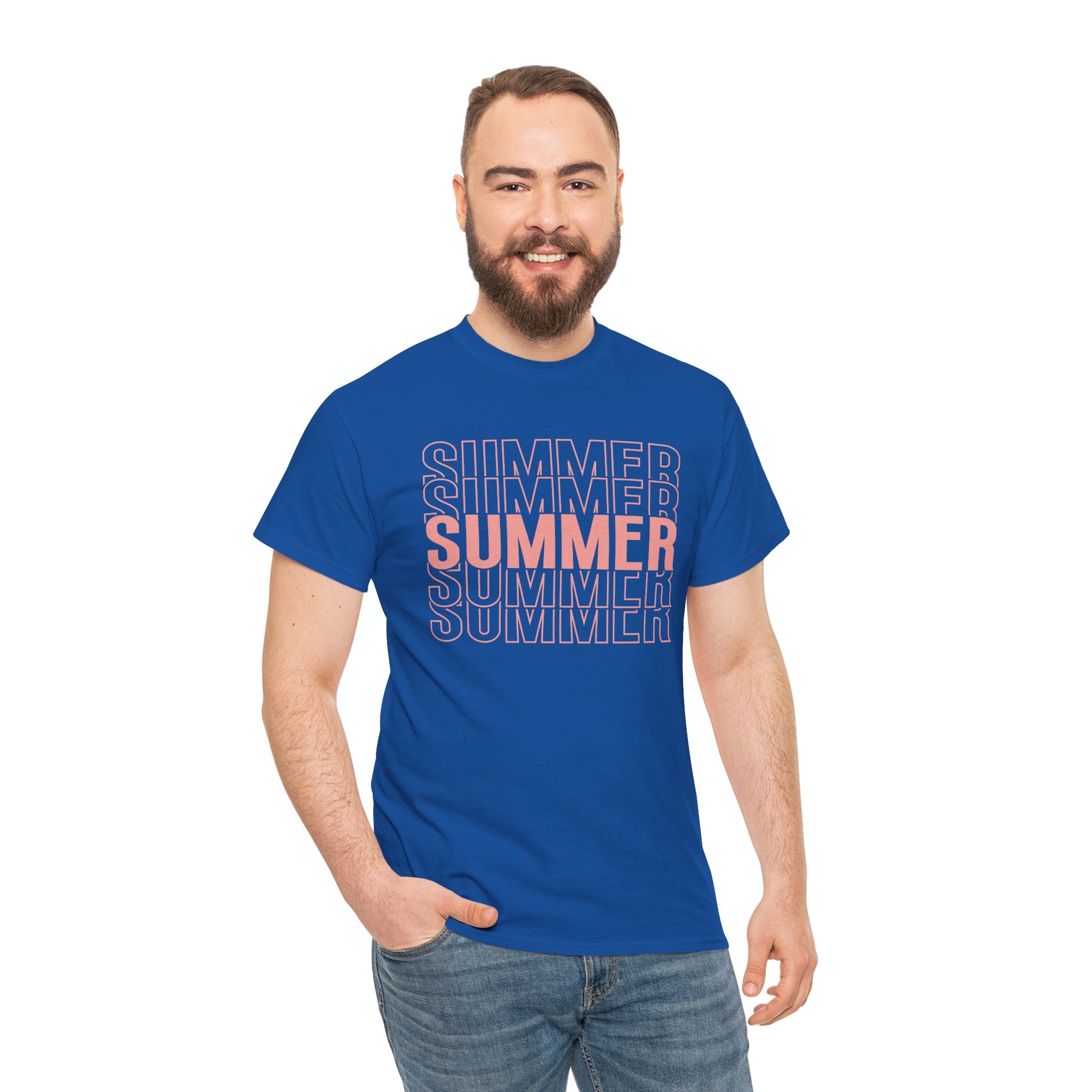 Pink "SUMMER" Graphic Tee — Summer Repeat