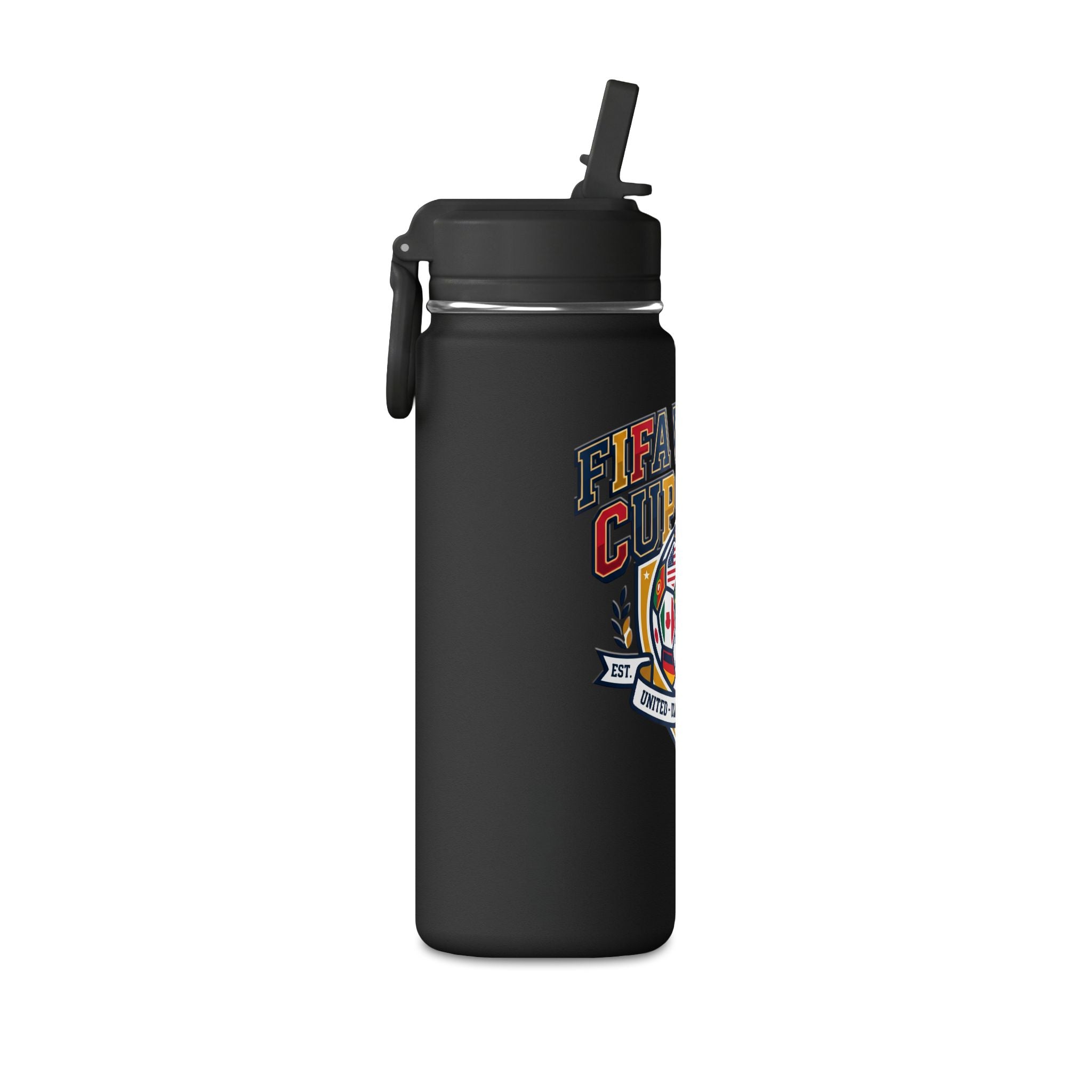 FIFA World Cup 2026 Stainless Water Bottle – 20oz Soccer Fan Bottle