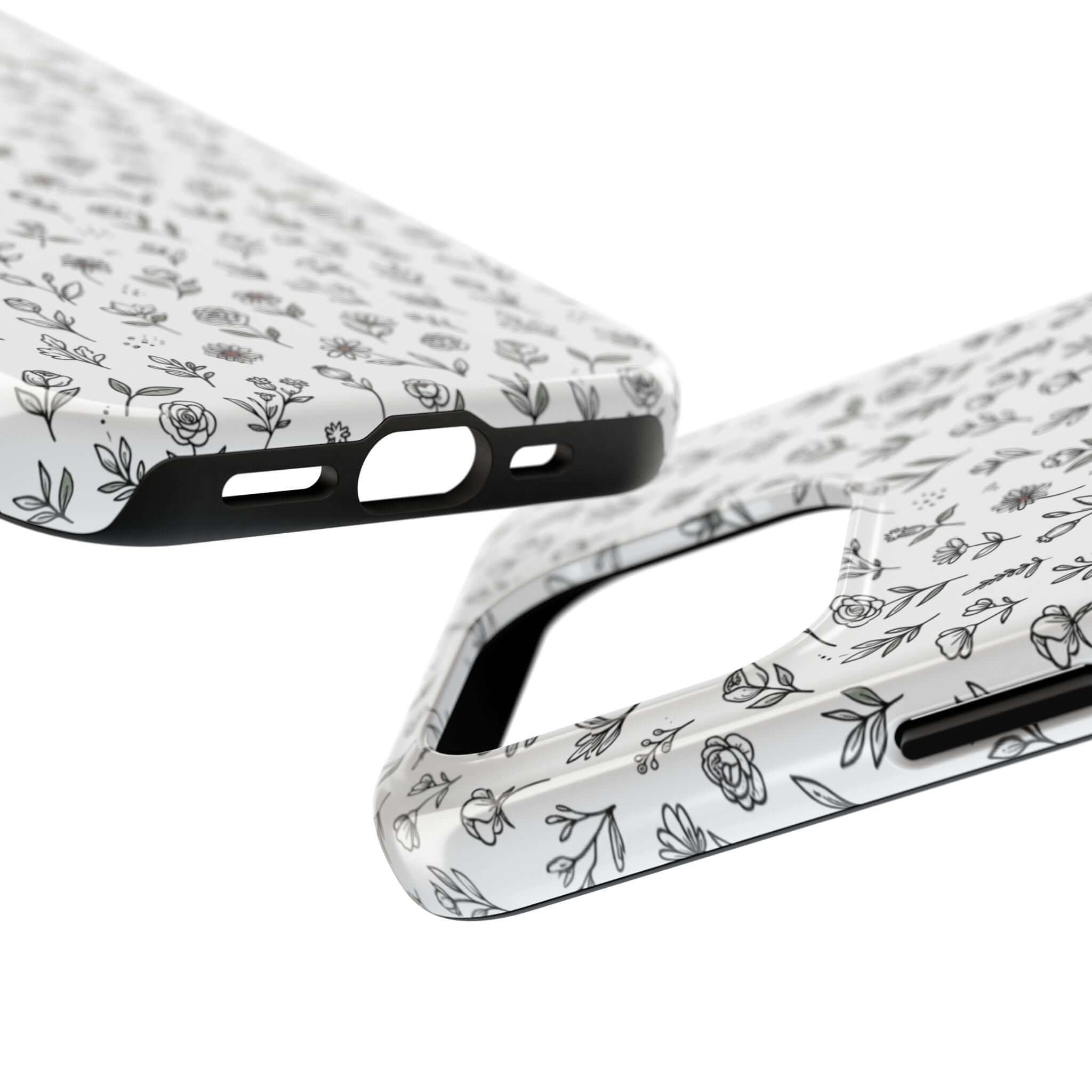 Floral Summer Vibe Phone Case — Tough Protective Floral All‑Over Print