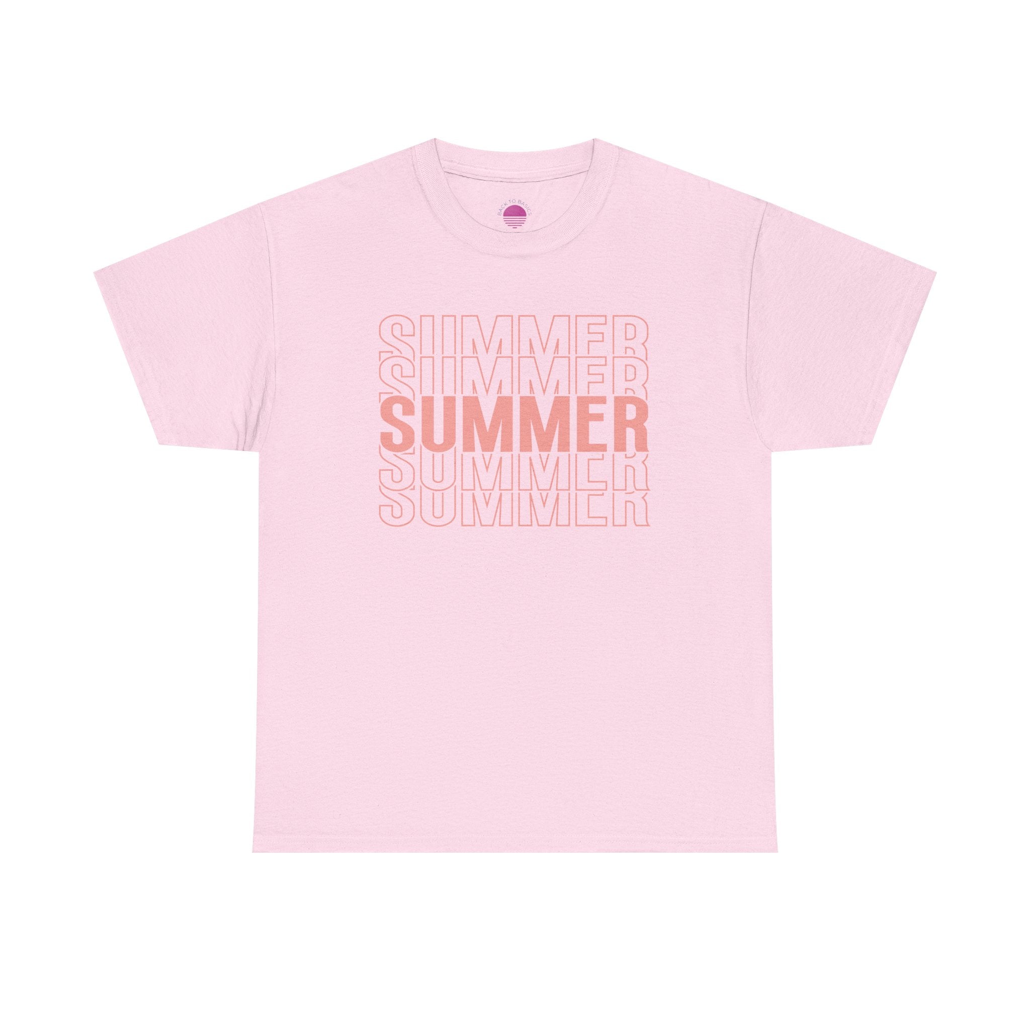 Pink "SUMMER" Graphic Tee — Summer Repeat
