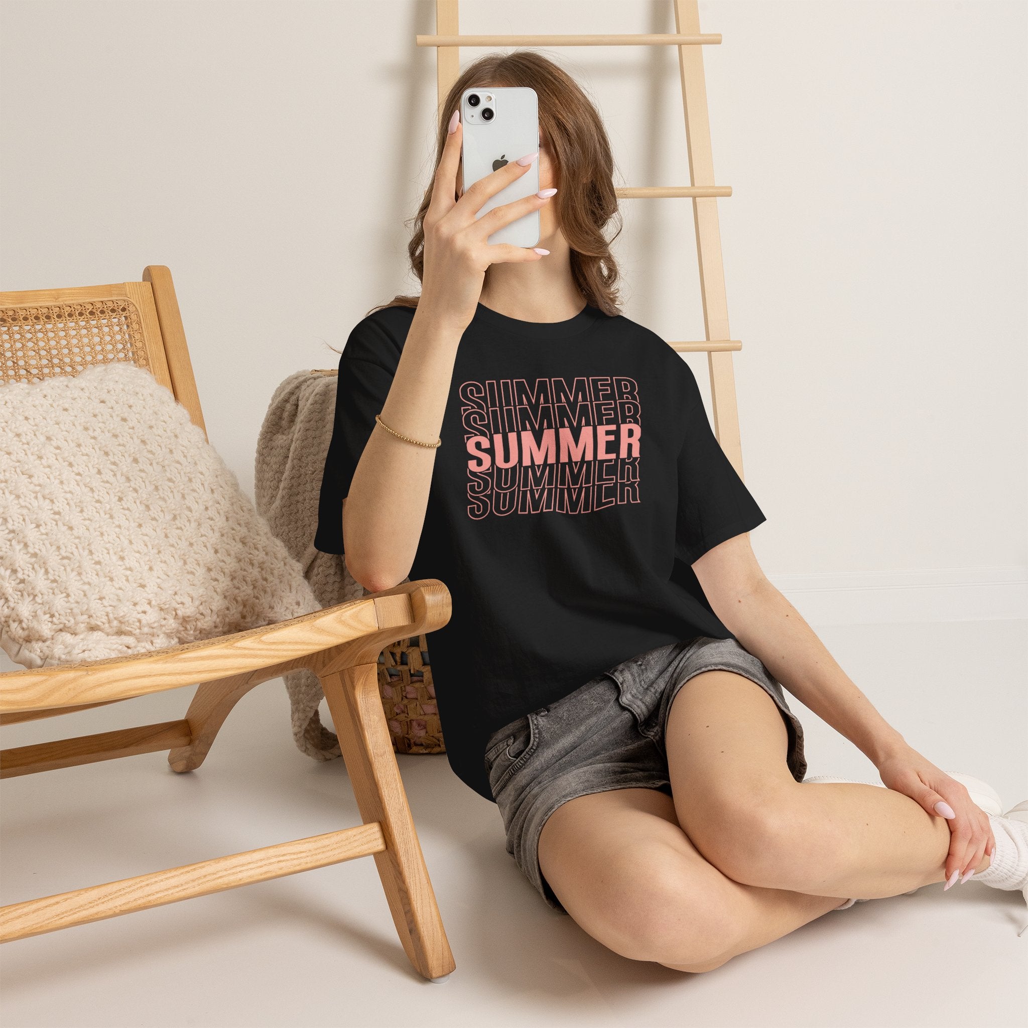 Pink "SUMMER" Graphic Tee — Summer Repeat