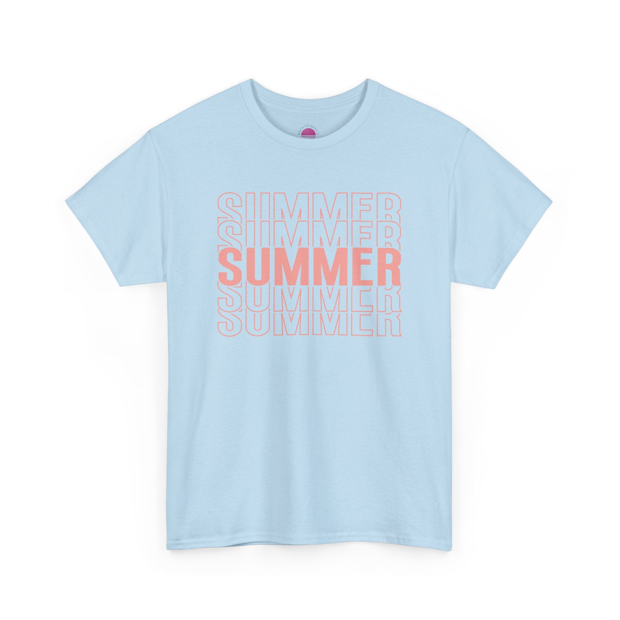Pink "SUMMER" Graphic Tee — Summer Repeat