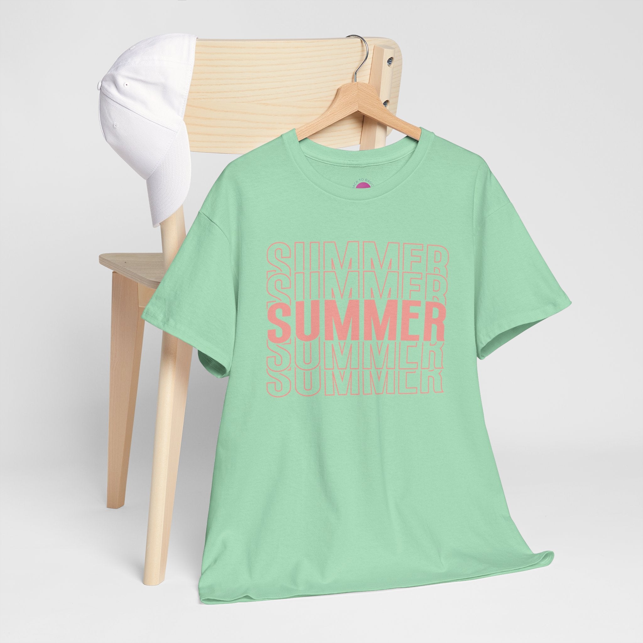 Pink "SUMMER" Graphic Tee — Summer Repeat