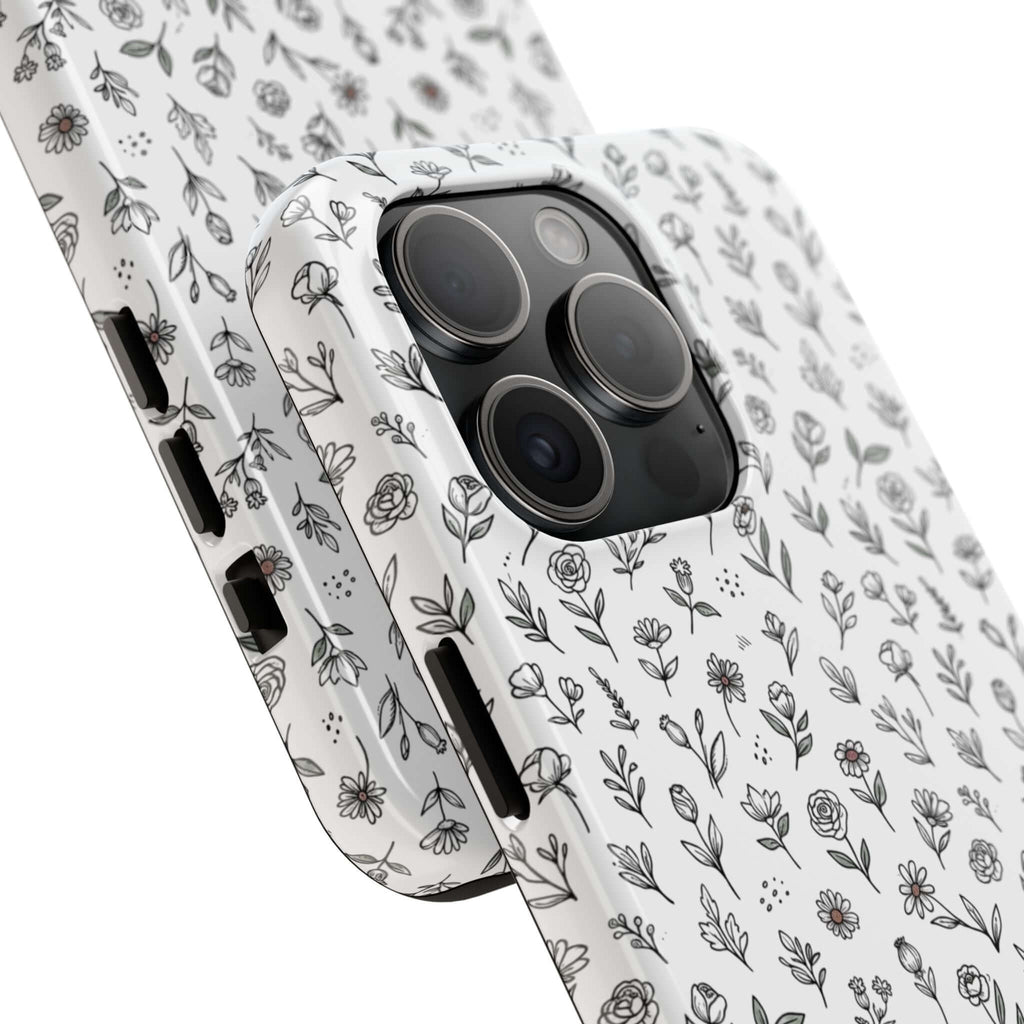 Floral Summer Vibe Phone Case — Tough Protective Floral All‑Over Print